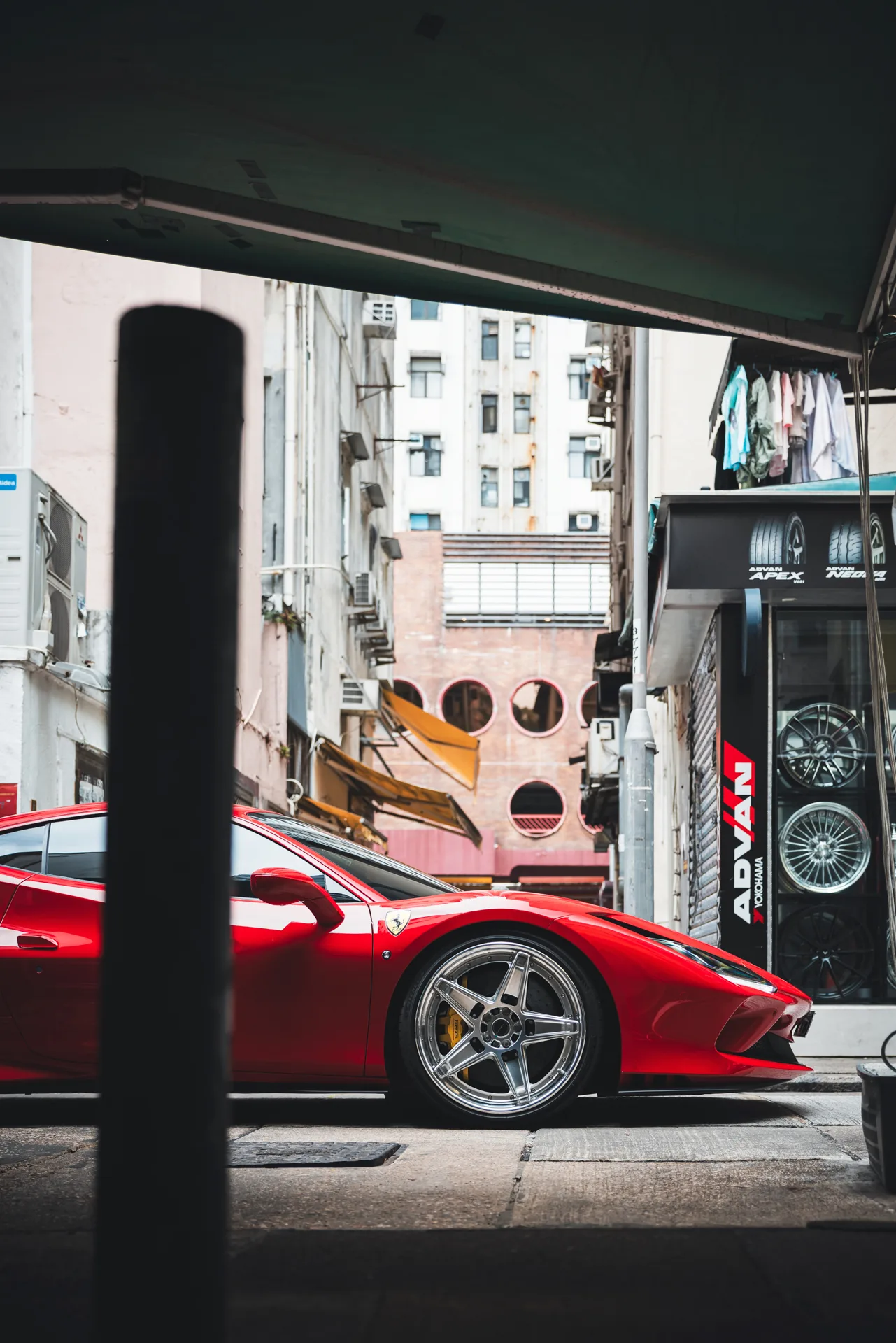 Brixton Forged KB02 Targa on Ferrari F8 F142MFL, photo 7