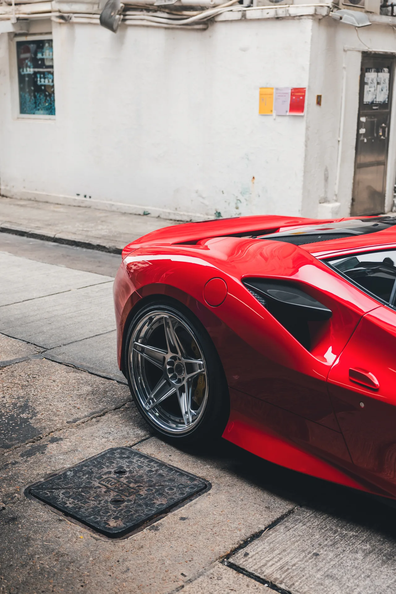 Brixton Forged KB02 Targa on Ferrari F8 F142MFL, photo 5