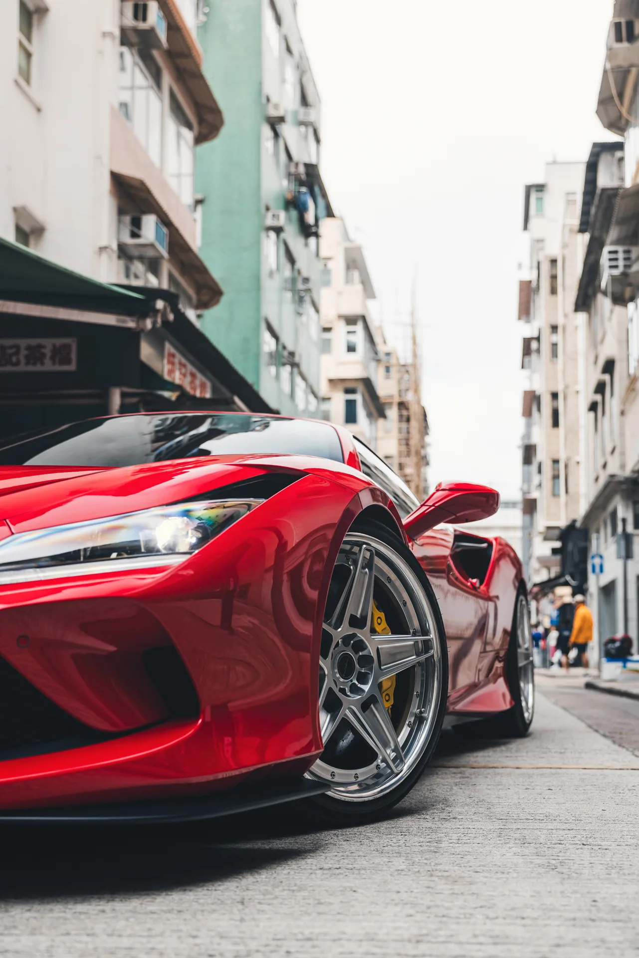 Brixton Forged KB02 Targa on Ferrari F8 F142MFL