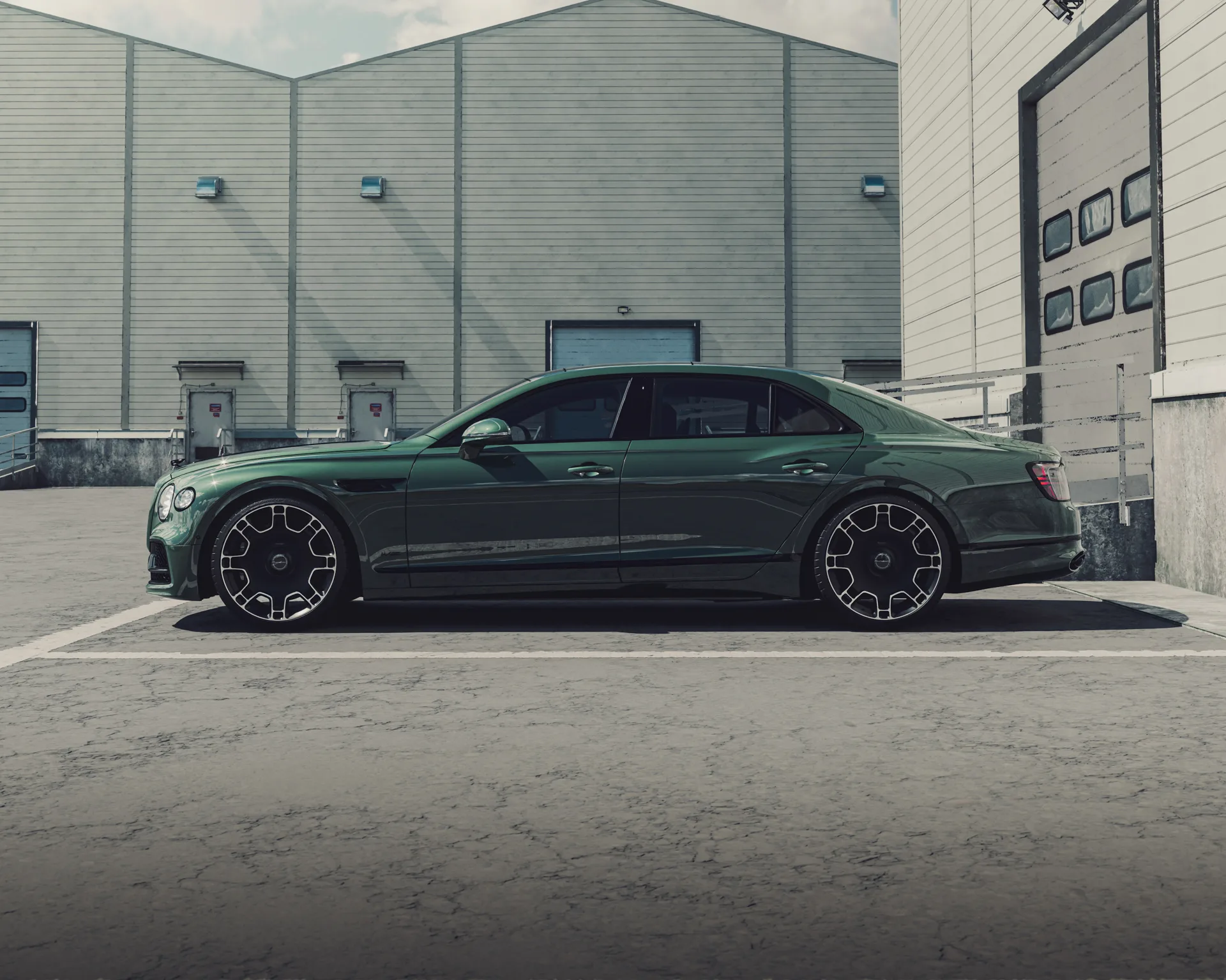 Brixton Forged LX06 on Bentley Flying Spur 2nd gen.1, photo 2