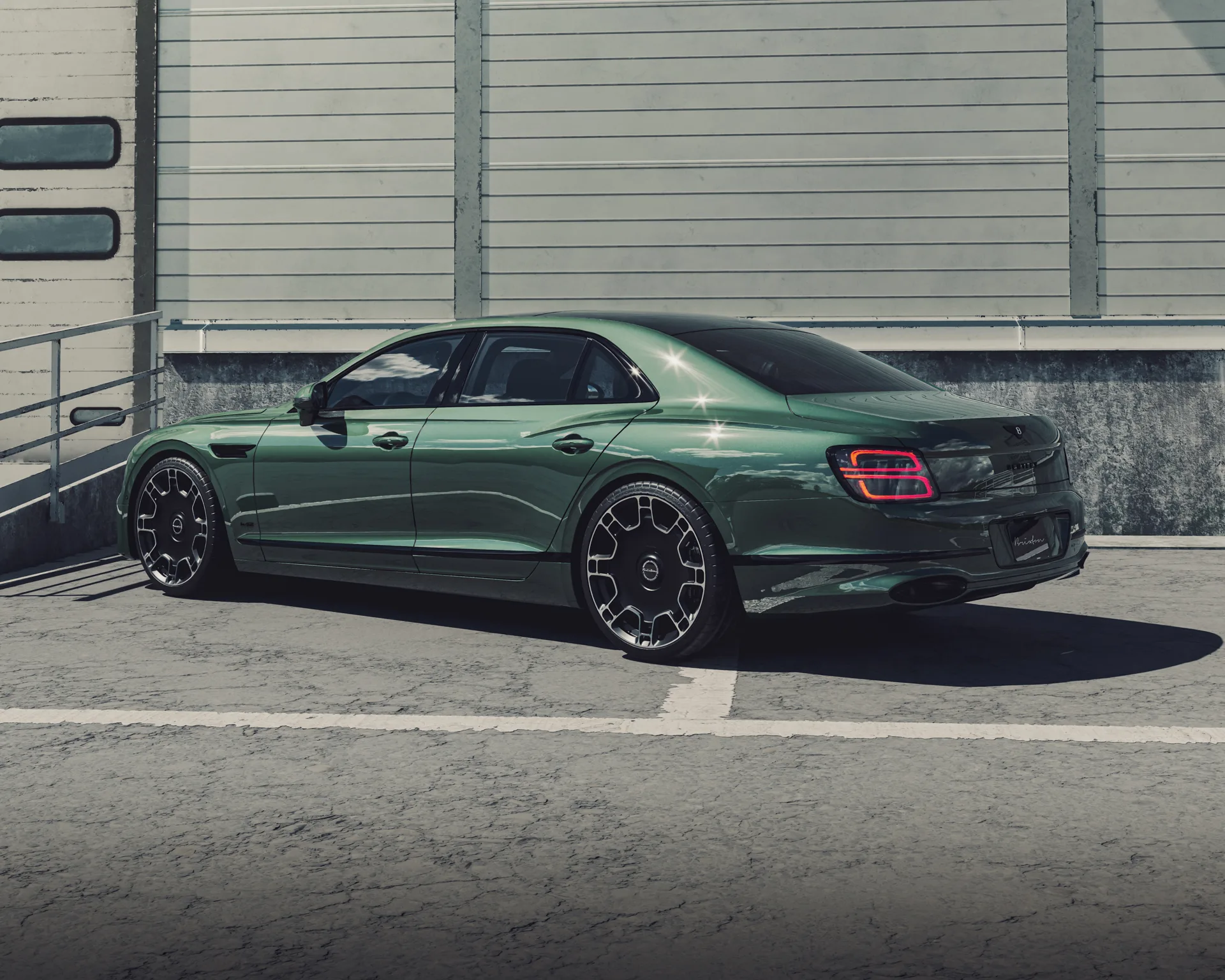 Brixton Forged LX06 on Bentley Flying Spur 2nd gen.1, photo 3