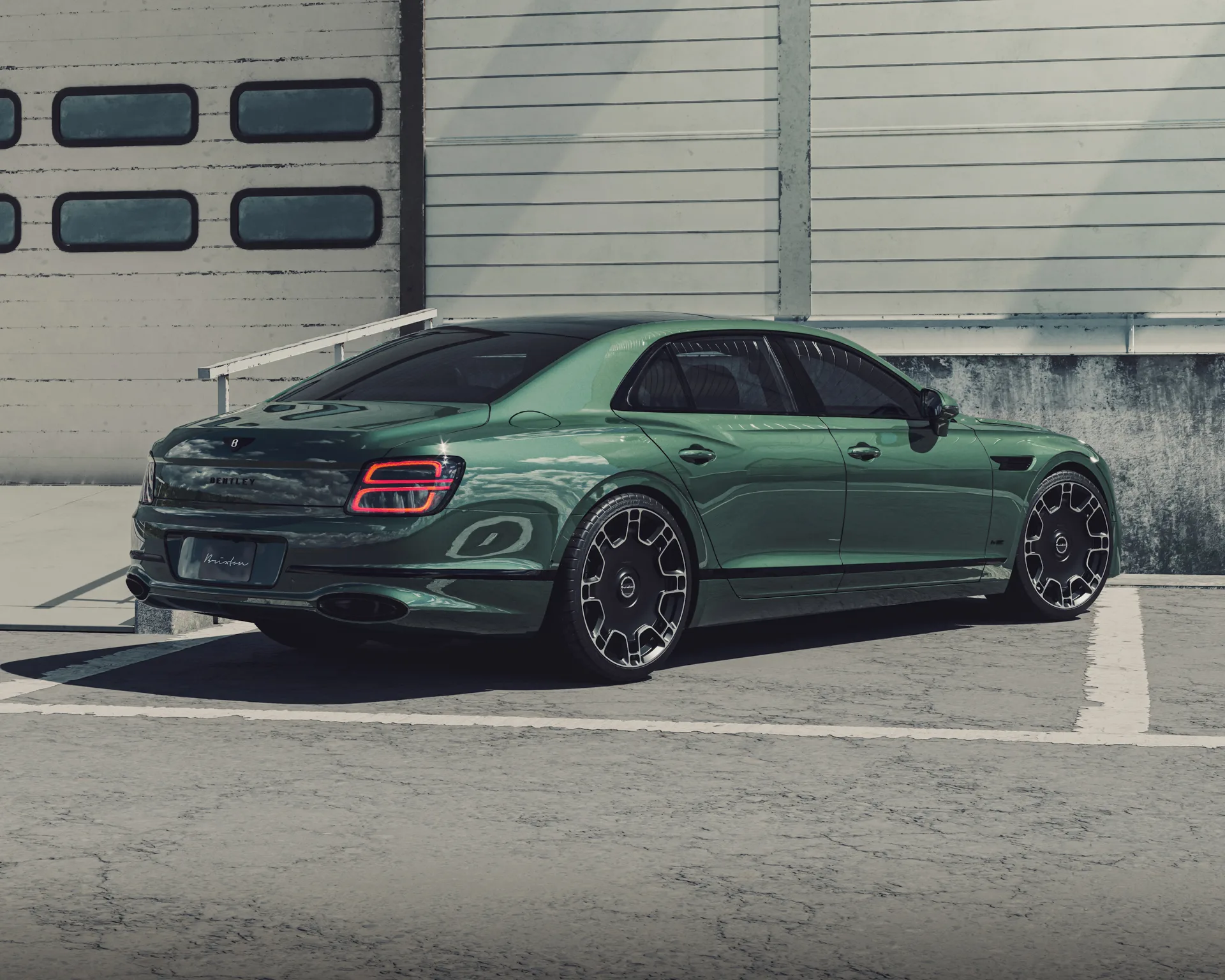 Brixton Forged LX06 on Bentley Flying Spur 2nd gen.1, photo 5