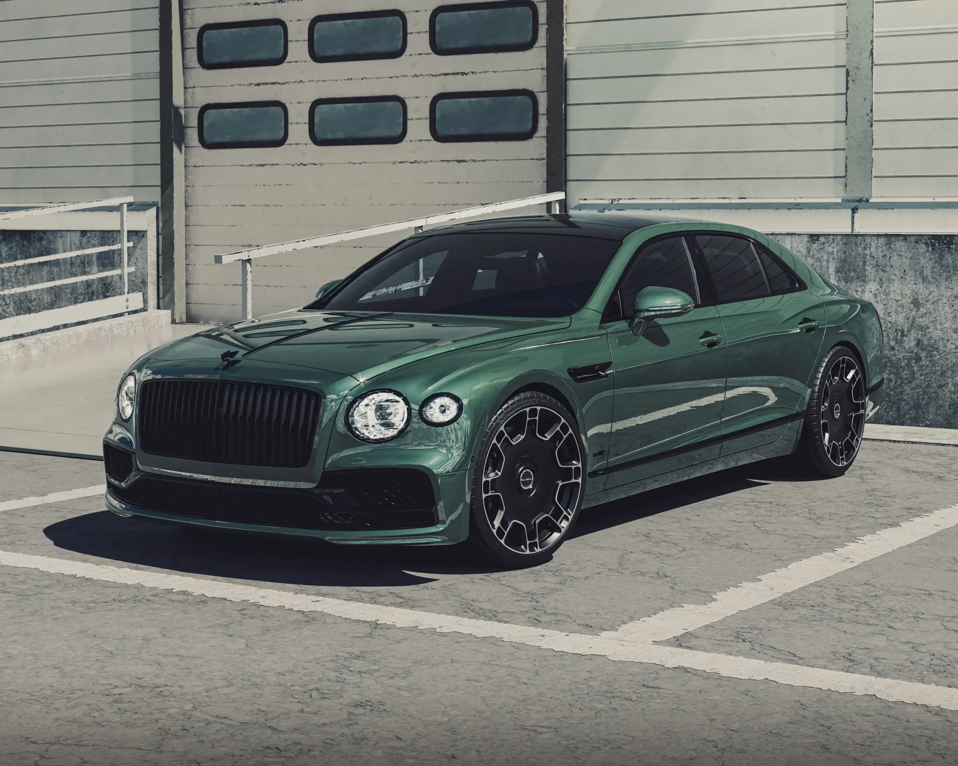Brixton Forged LX06 on Bentley Flying Spur 2nd gen.1, photo 6