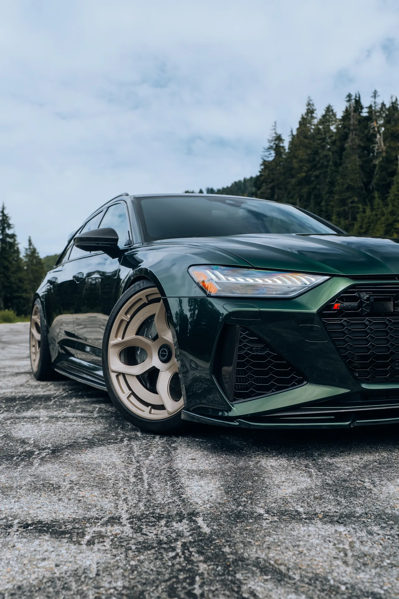 Brixton Forged NC01-R on Audi RS 6 C8.1, photo 3