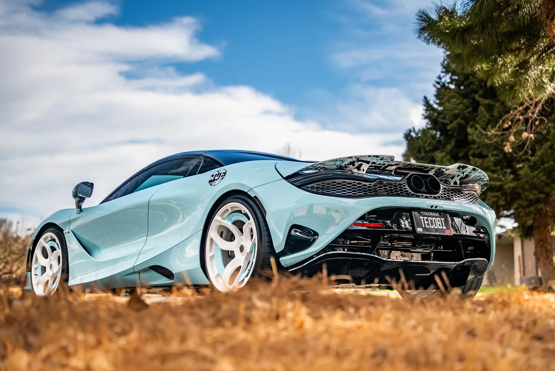 Brixton Forged NC01-R on McLaren 750S, photo 6