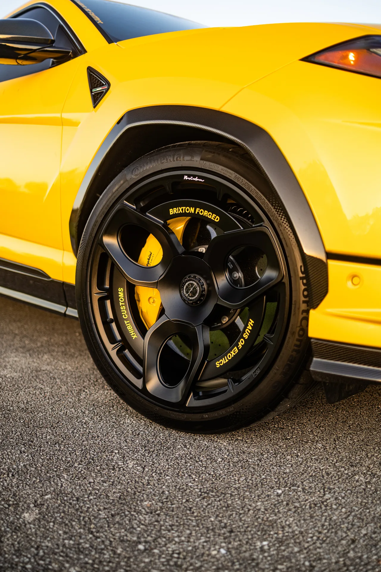 Brixton Forged NC01-R on Lamborghini Urus (2018)