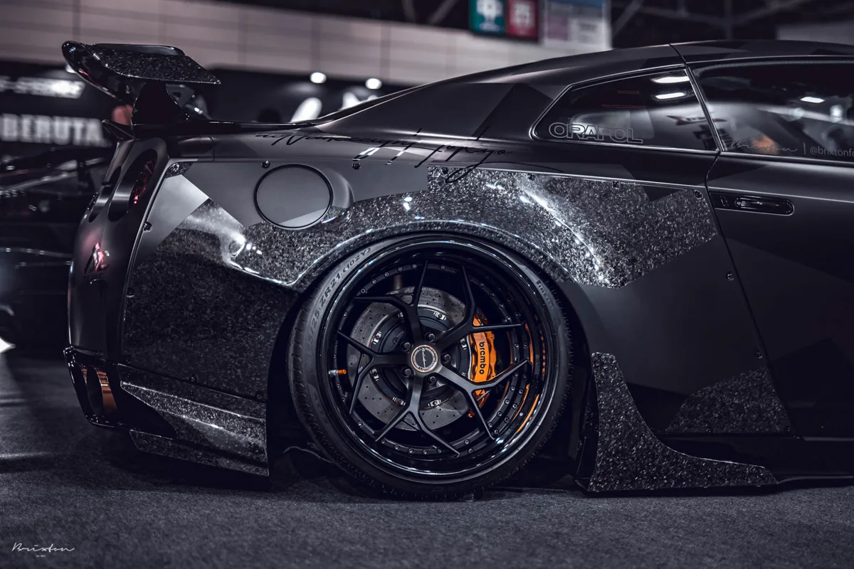 Brixton Forged PF10 Duo Series | PF5 Targa Series on Nissan GT-R R35.2, photo 2