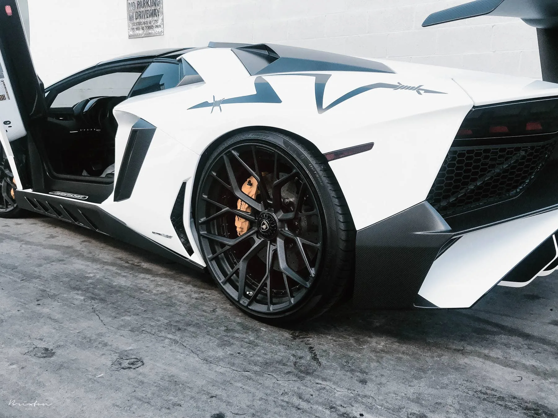 Brixton Forged PF10 Duo Series on Lamborghini Aventador SV LP 750-4 (2015-2017), photo 2