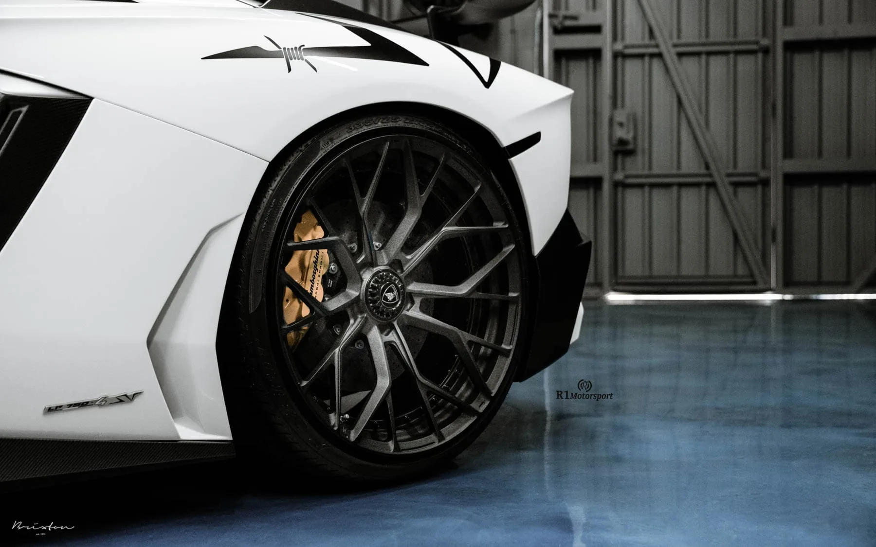 Brixton Forged PF10 Duo Series on Lamborghini Aventador SV LP 750-4 (2015-2017), photo 5
