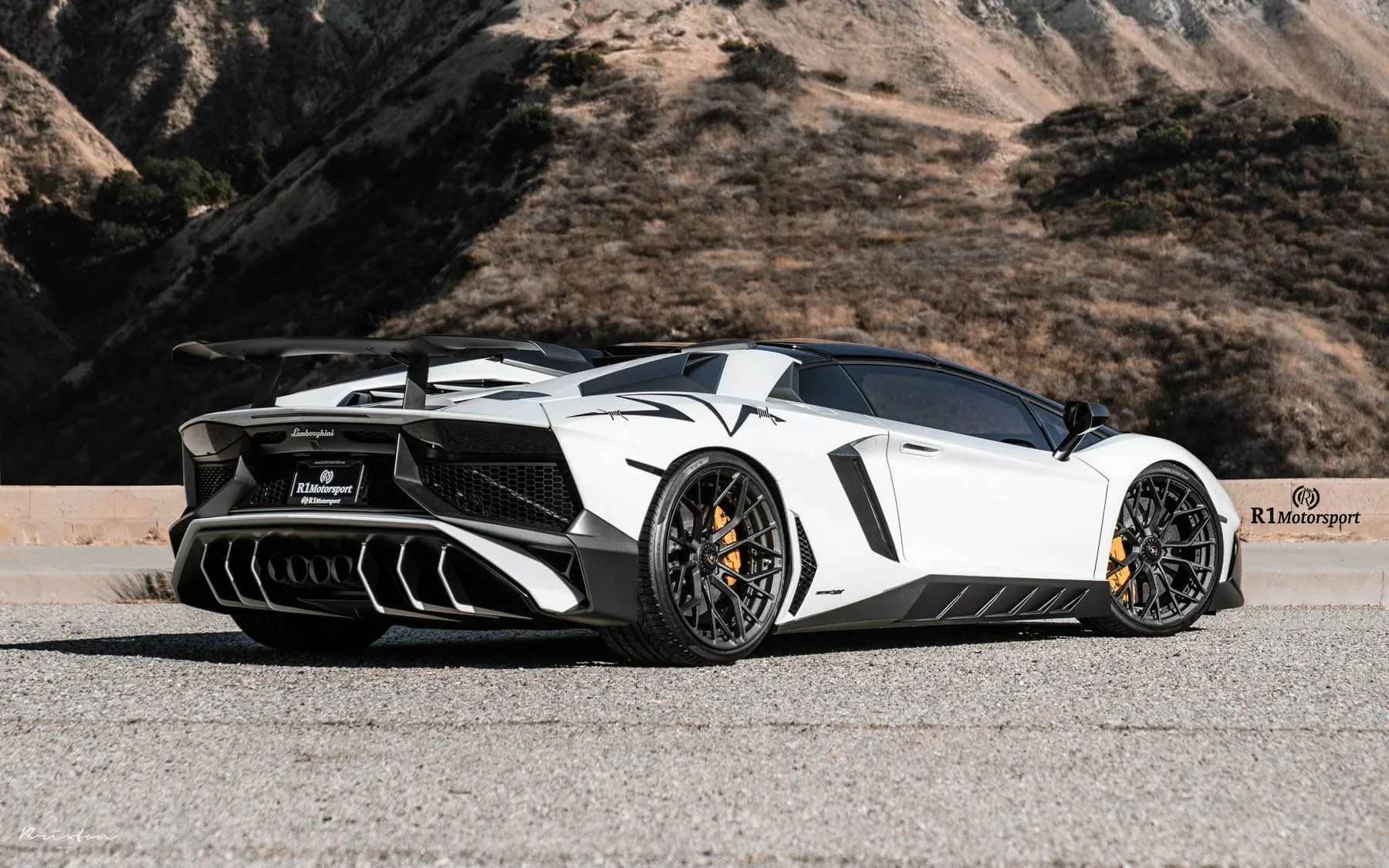 Brixton Forged PF10 Duo Series on Lamborghini Aventador SV LP 750-4 (2015-2017), photo 11