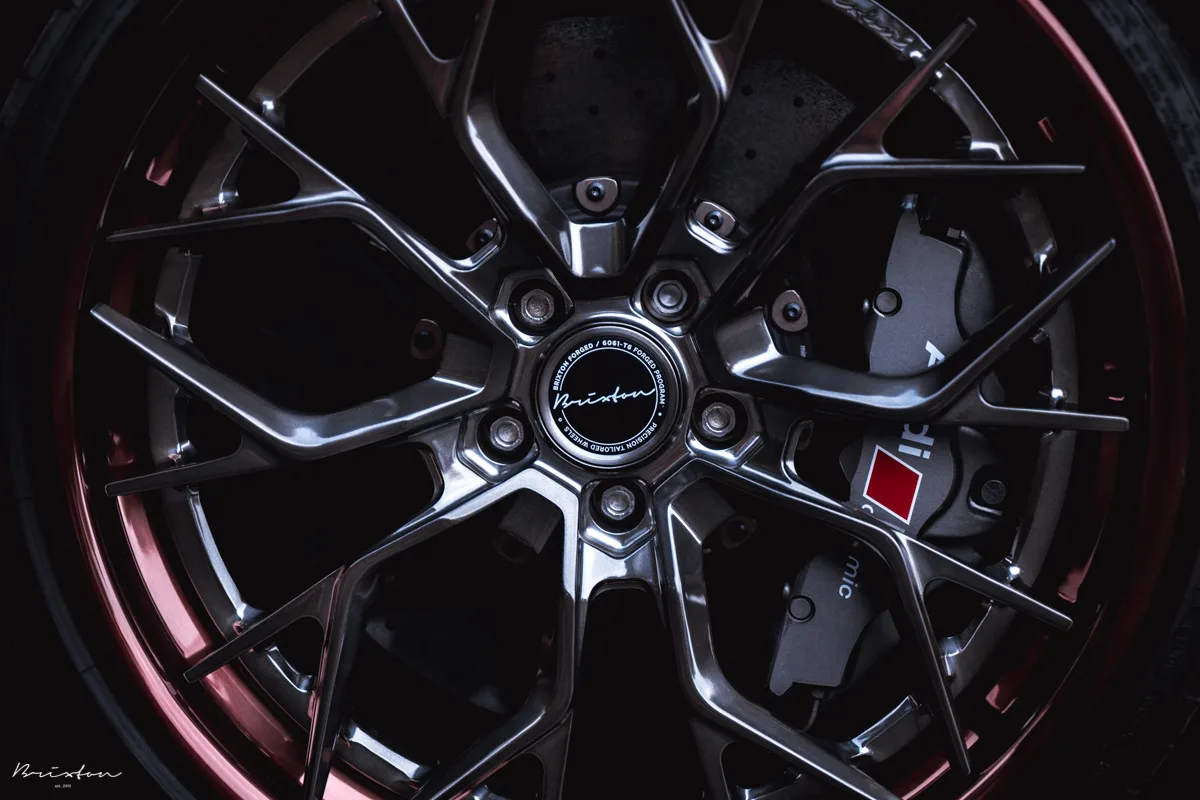 Brixton Forged PF10 Targa Series on Audi R8 Type 4S.1
