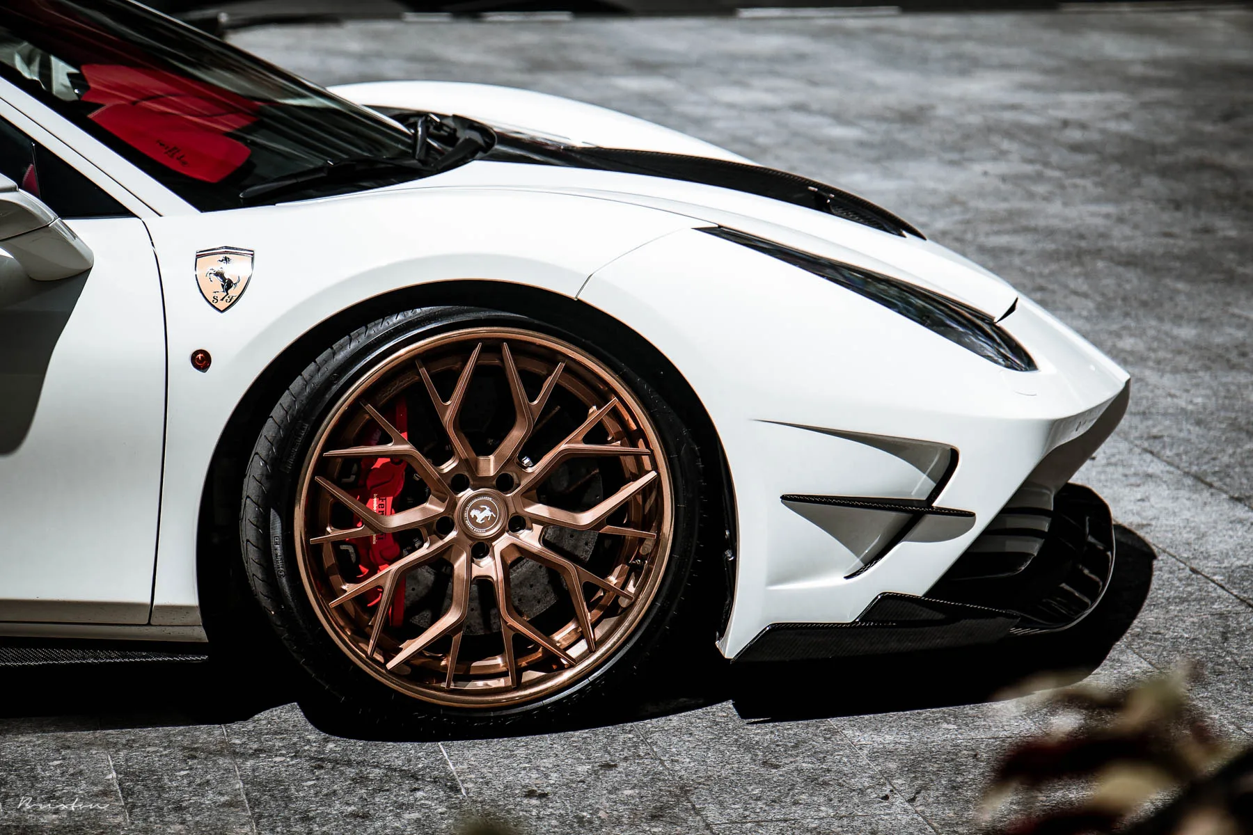 Brixton Forged PF10 Targa Series on Ferrari 488, photo 8