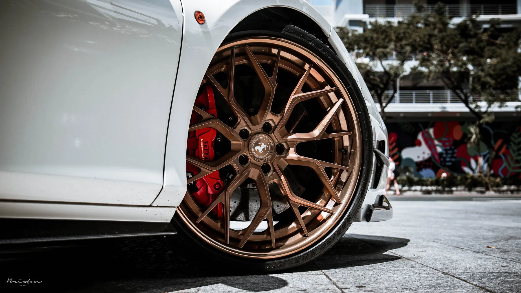 Brixton Forged PF10 Targa Series on Ferrari 488, photo 7