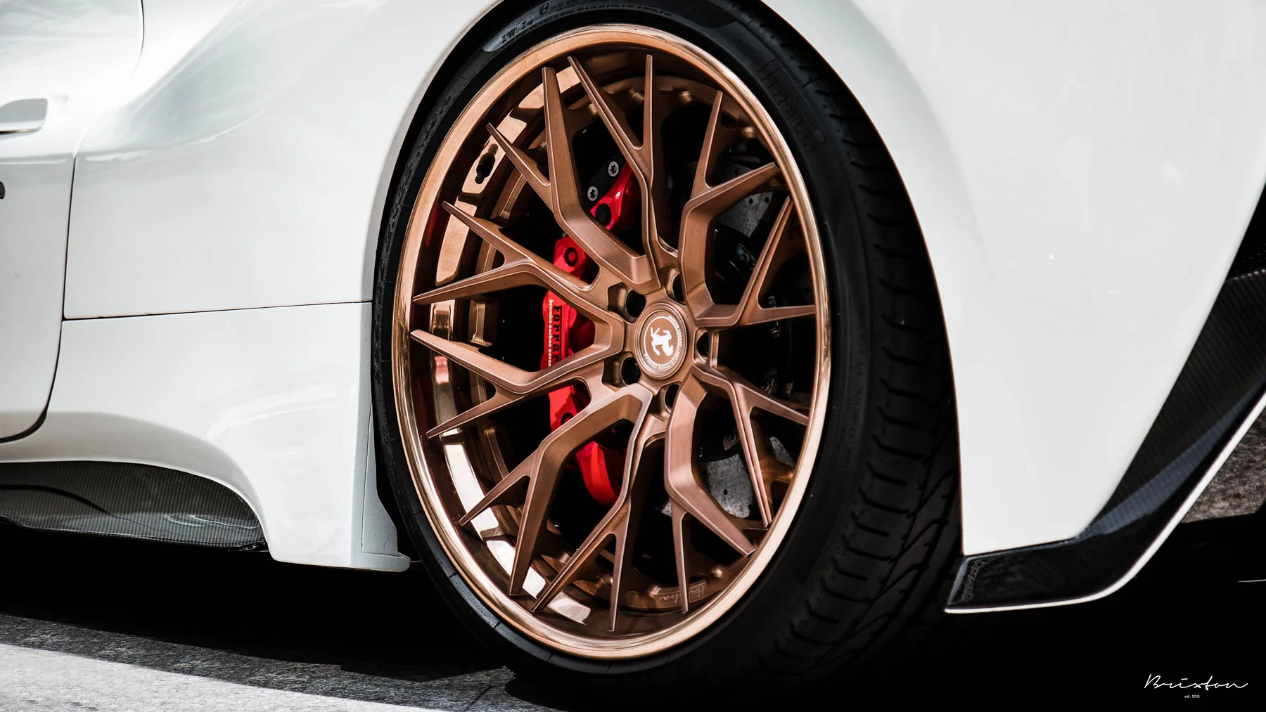 Brixton Forged PF10 Targa Series on Ferrari 488, photo 11