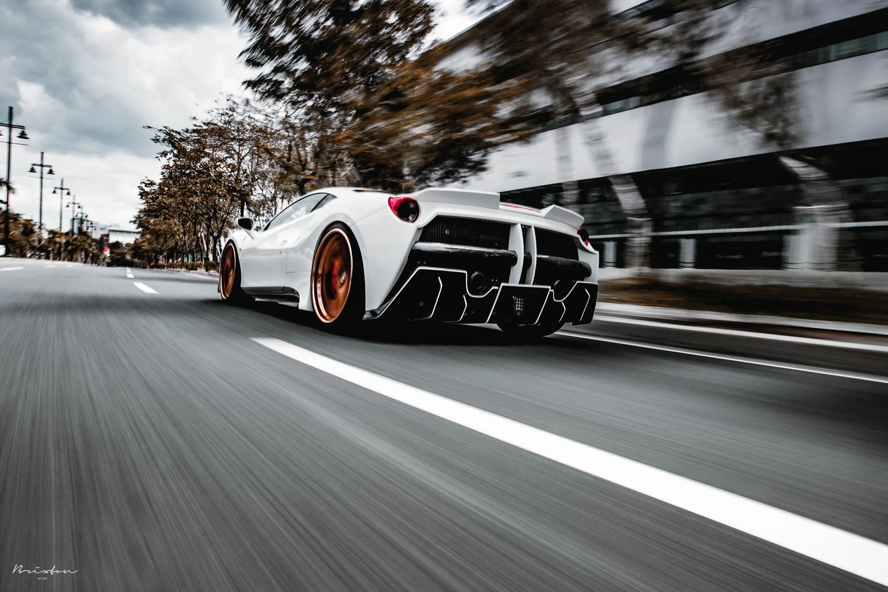 Brixton Forged PF10 Targa Series on Ferrari 488, photo 5