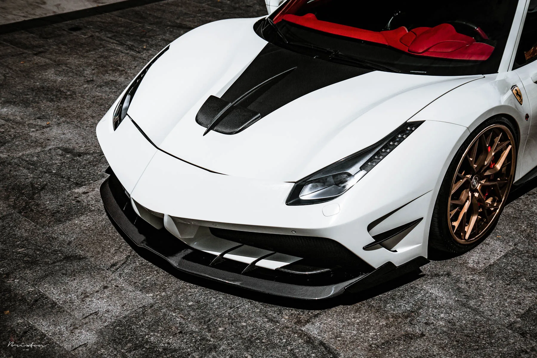 Brixton Forged PF10 Targa Series on Ferrari 488, photo 9