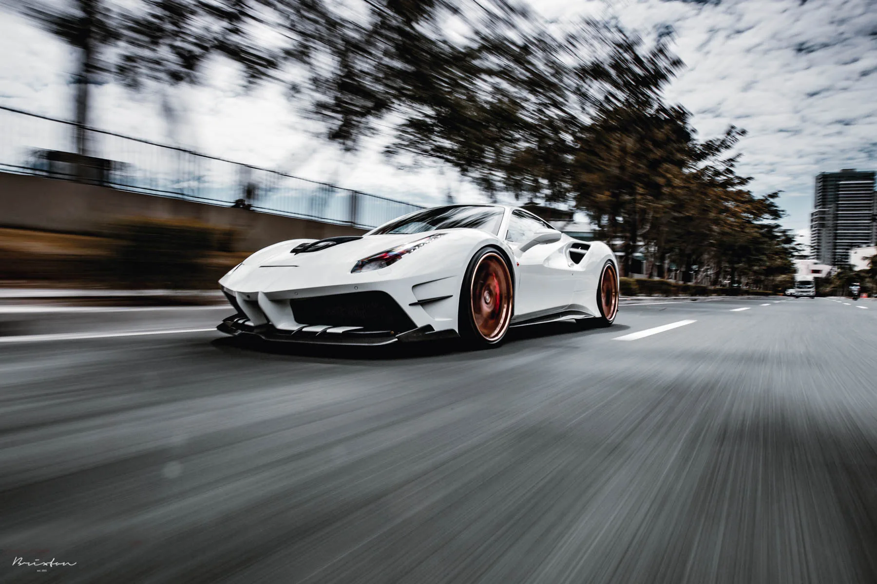 Brixton Forged PF10 Targa Series on Ferrari 488, photo 6