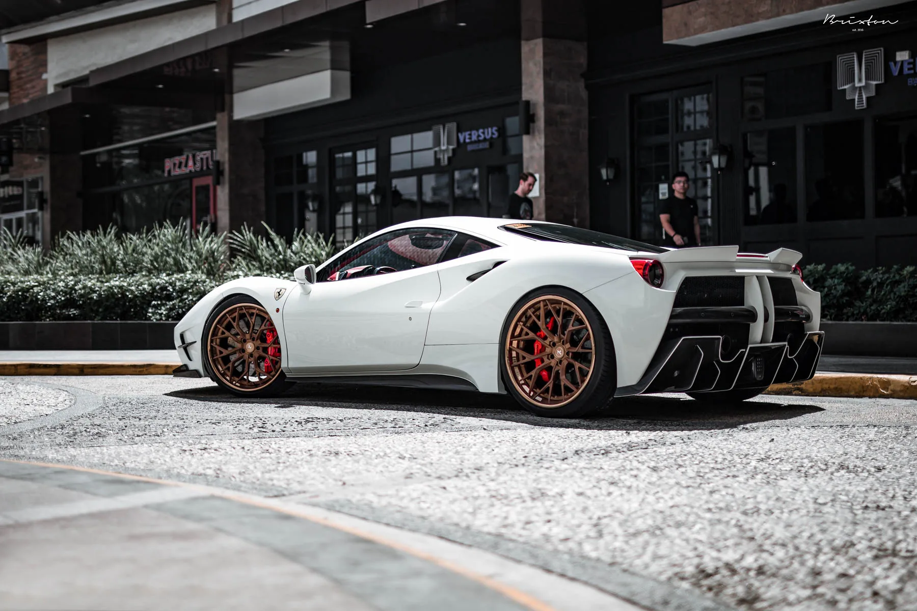 Brixton Forged PF10 Targa Series on Ferrari 488, photo 3