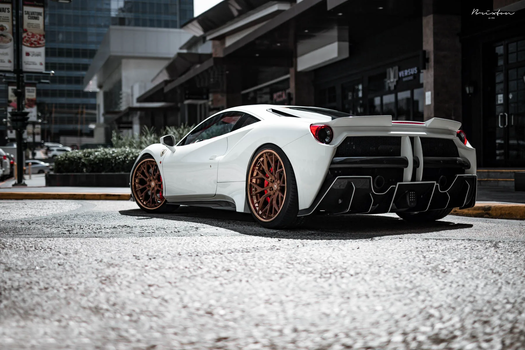 Brixton Forged PF10 Targa Series on Ferrari 488, photo 4