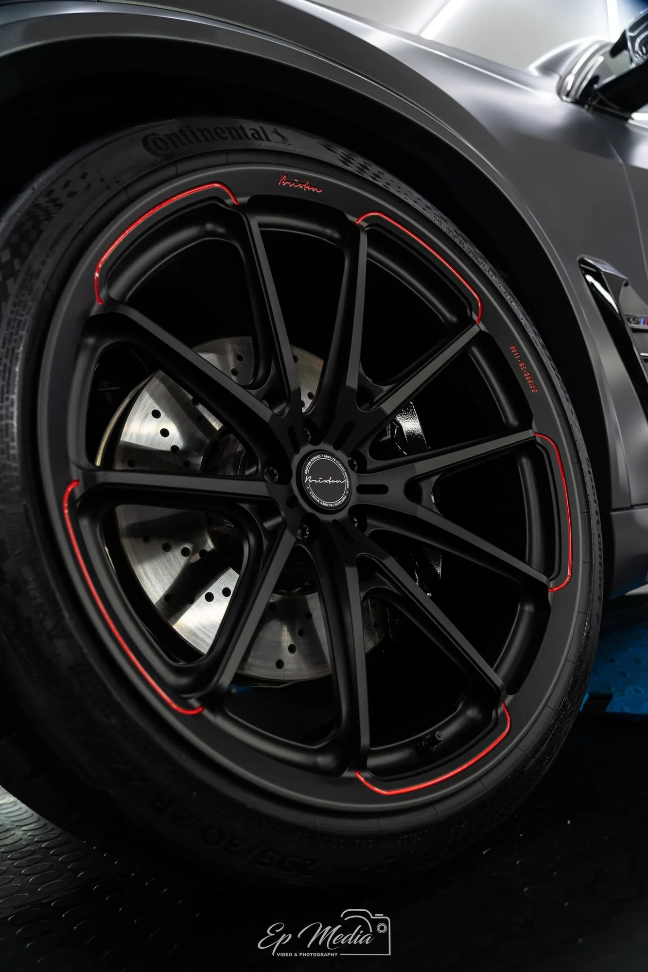 Brixton Forged PF11 RS on BMW X5 M G05.1, photo 2