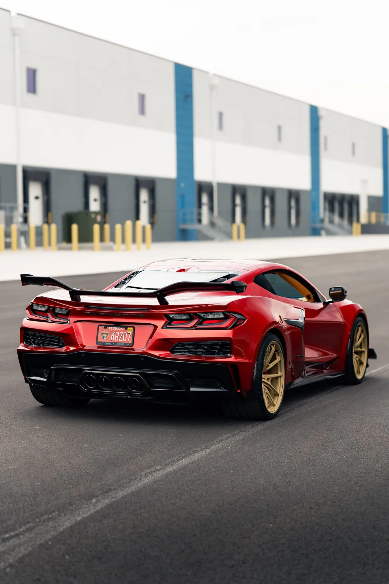 Brixton Forged PF11 RS on Chevrolet Corvette C8, photo 11