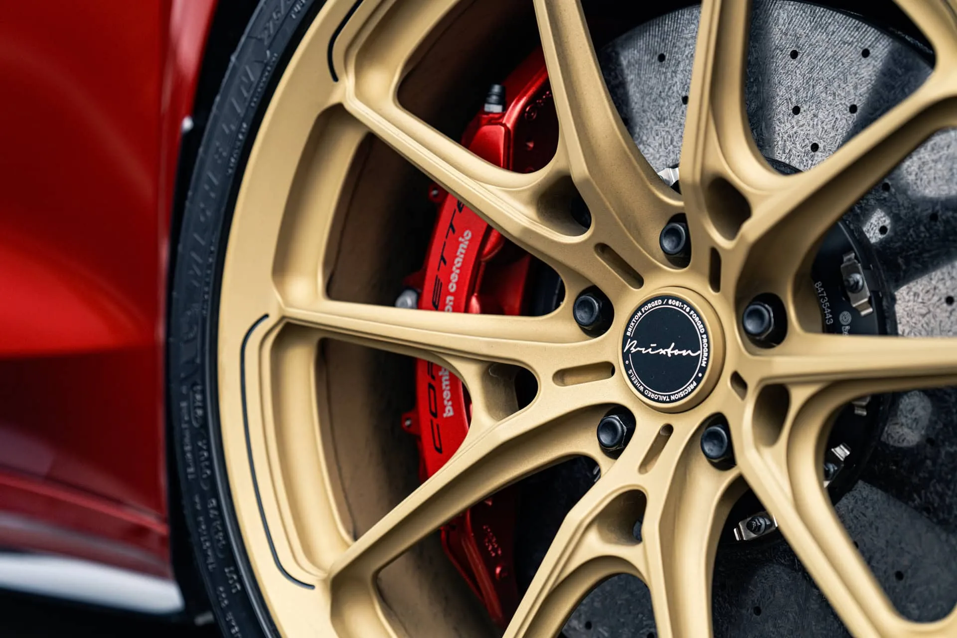 Brixton Forged PF11 RS on Chevrolet Corvette C8, photo 4
