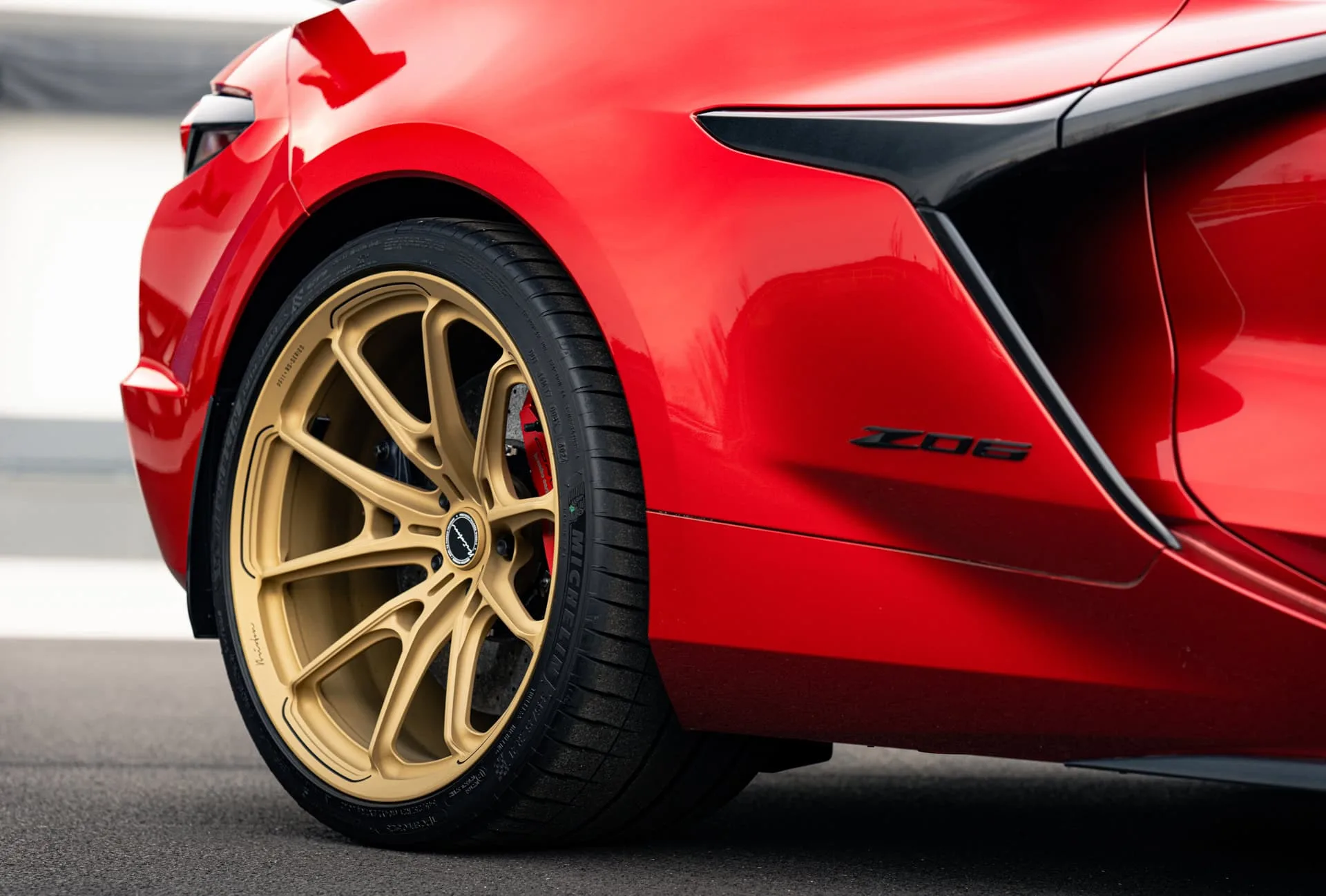 Brixton Forged PF11 RS on Chevrolet Corvette C8, photo 5