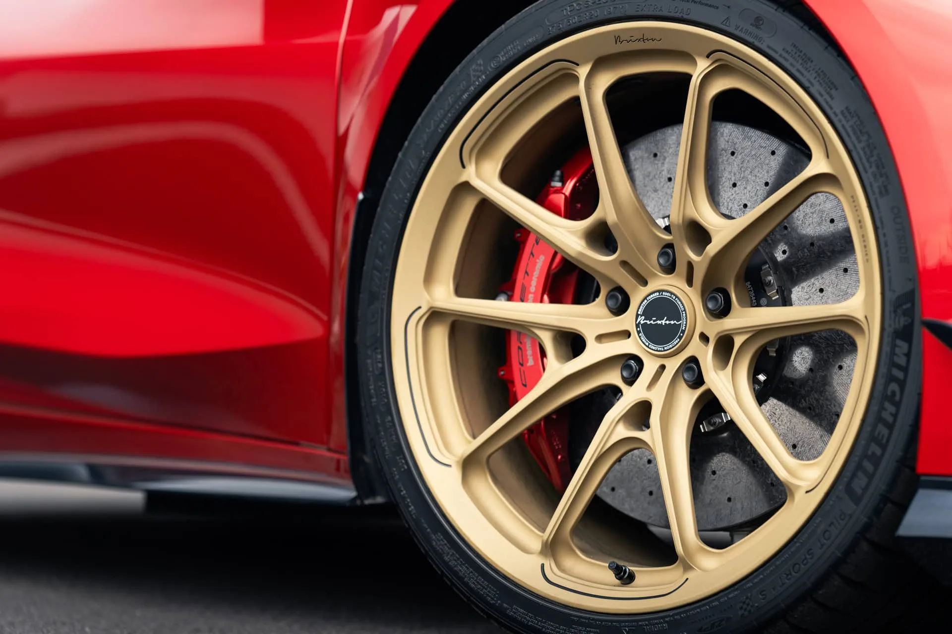 Brixton Forged PF11 RS on Chevrolet Corvette C8, photo 2