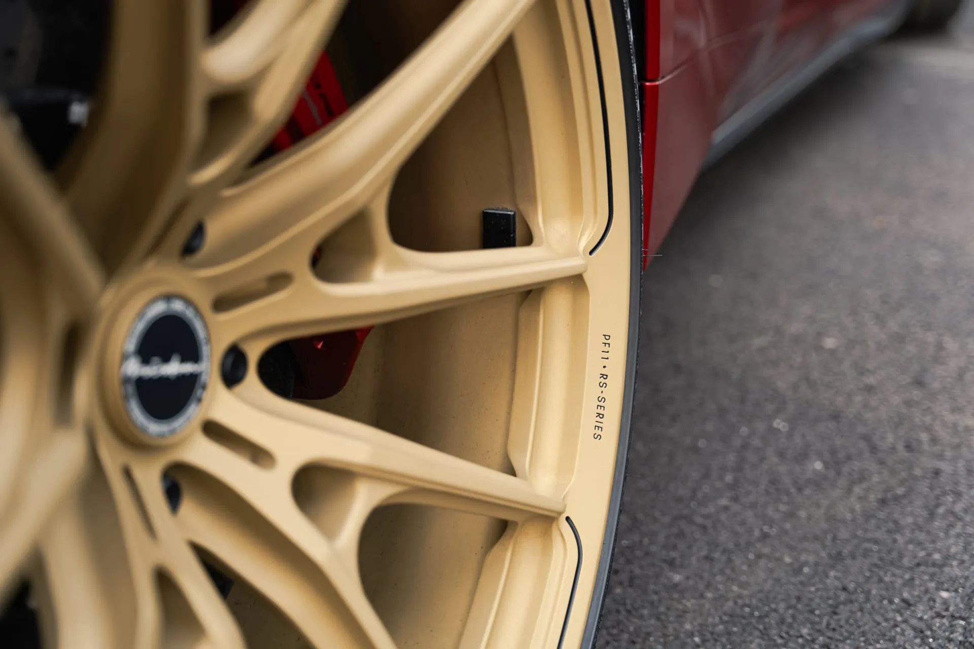 Brixton Forged PF11 RS on Chevrolet Corvette C8, photo 9
