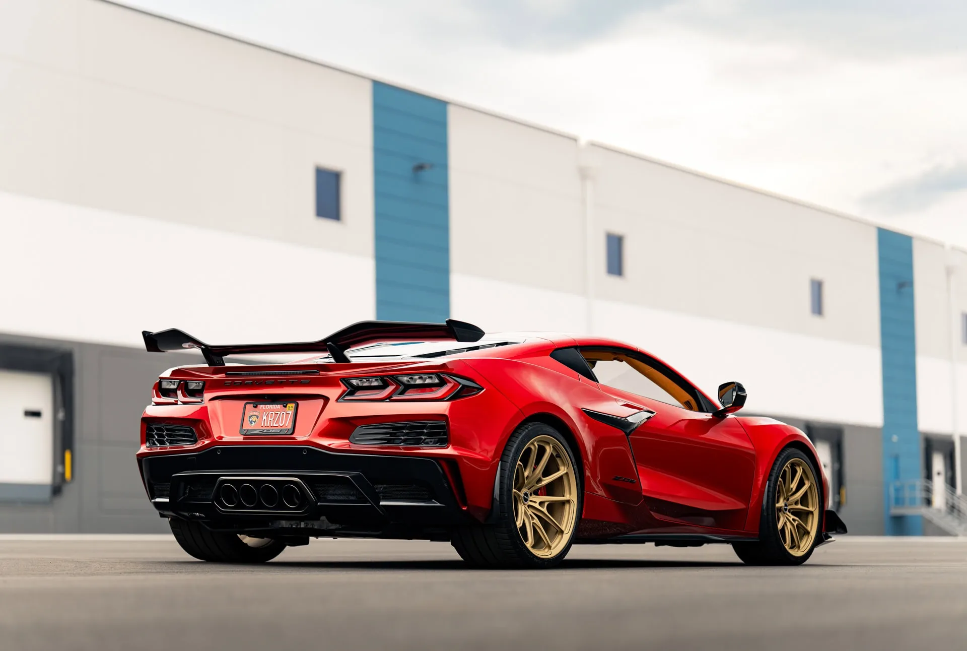 Brixton Forged PF11 RS on Chevrolet Corvette C8, photo 10