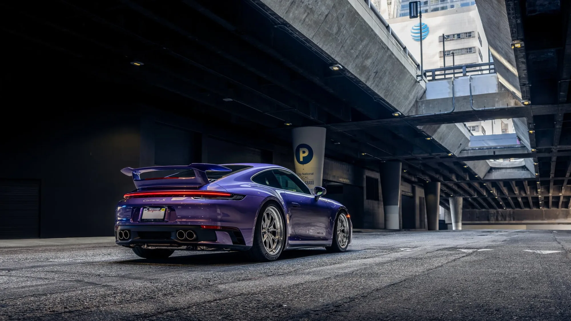 Brixton Forged PF12 Targa Series on Porsche 911 992.1, photo 2