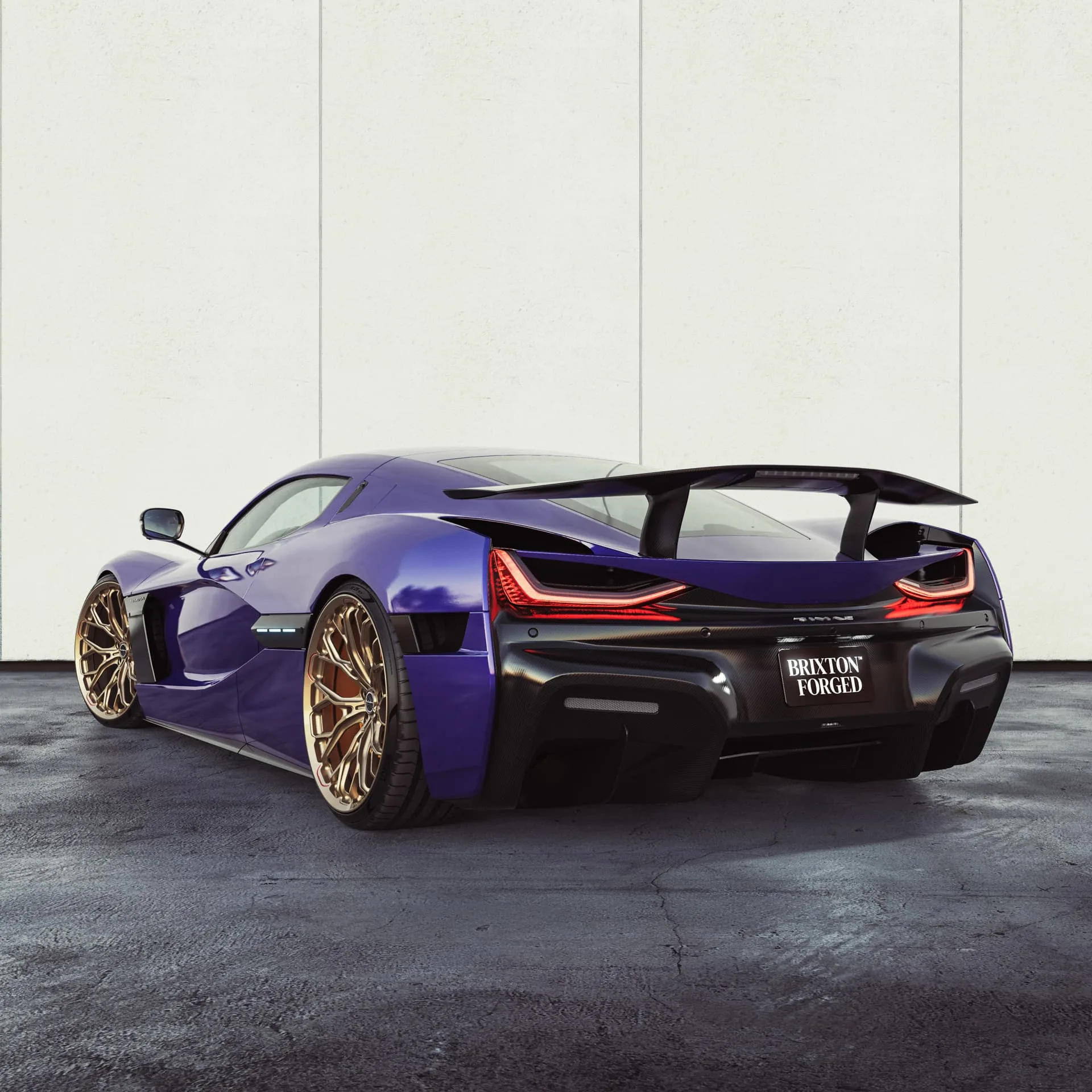 Brixton Forged PF13 RS on Rimac Nevera, photo 6
