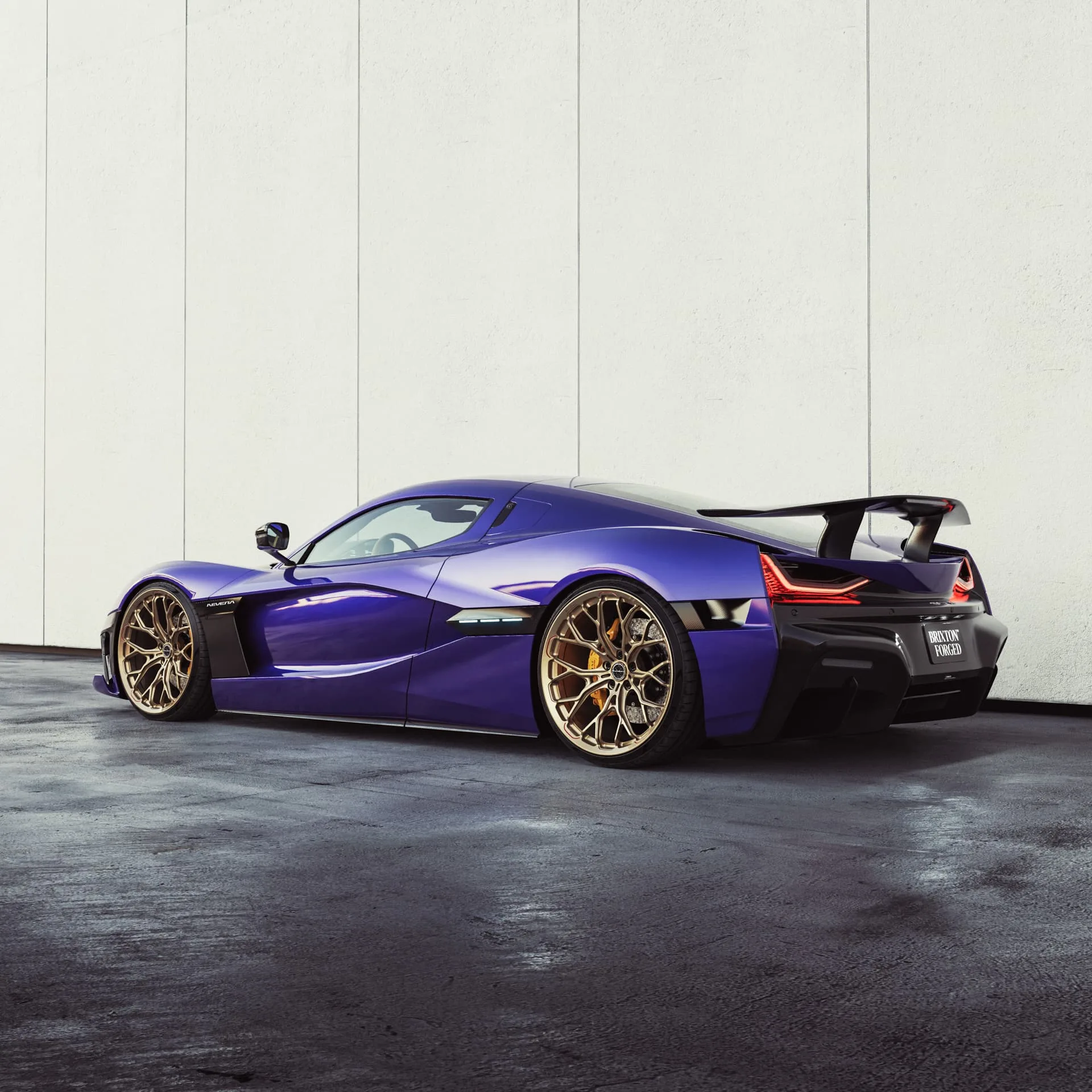 Brixton Forged PF13 RS on Rimac Nevera, photo 9