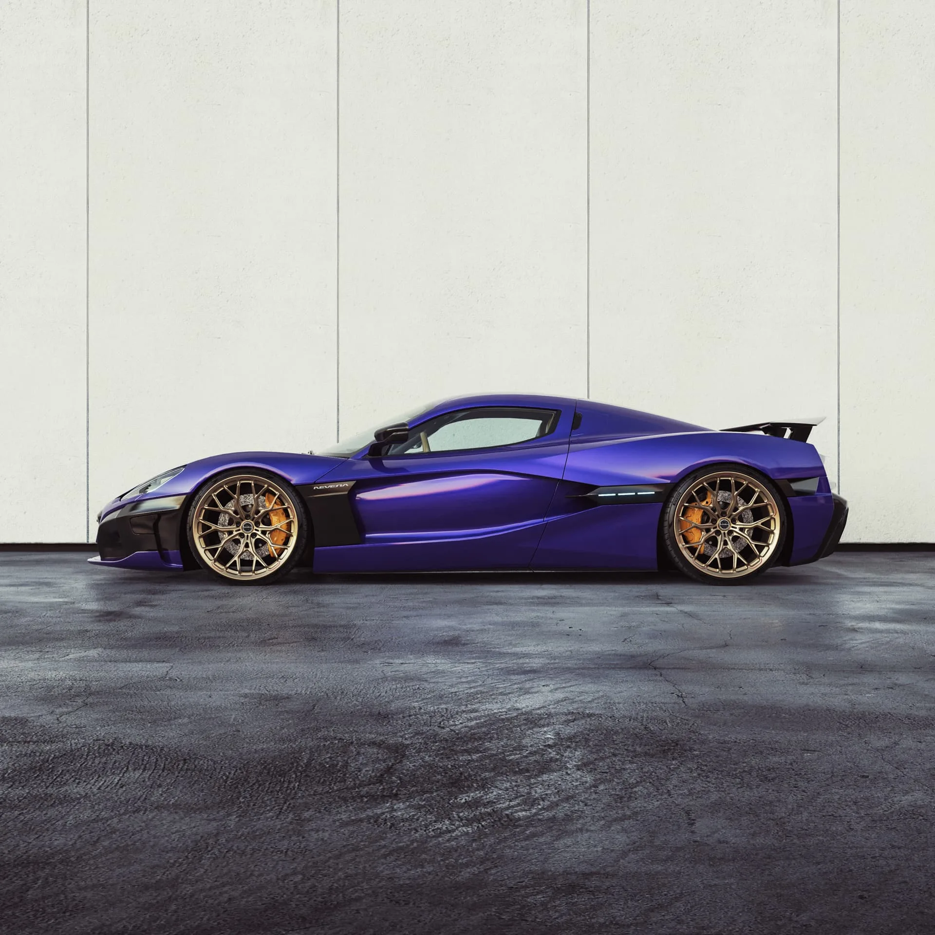 Brixton Forged PF13 RS on Rimac Nevera, photo 4