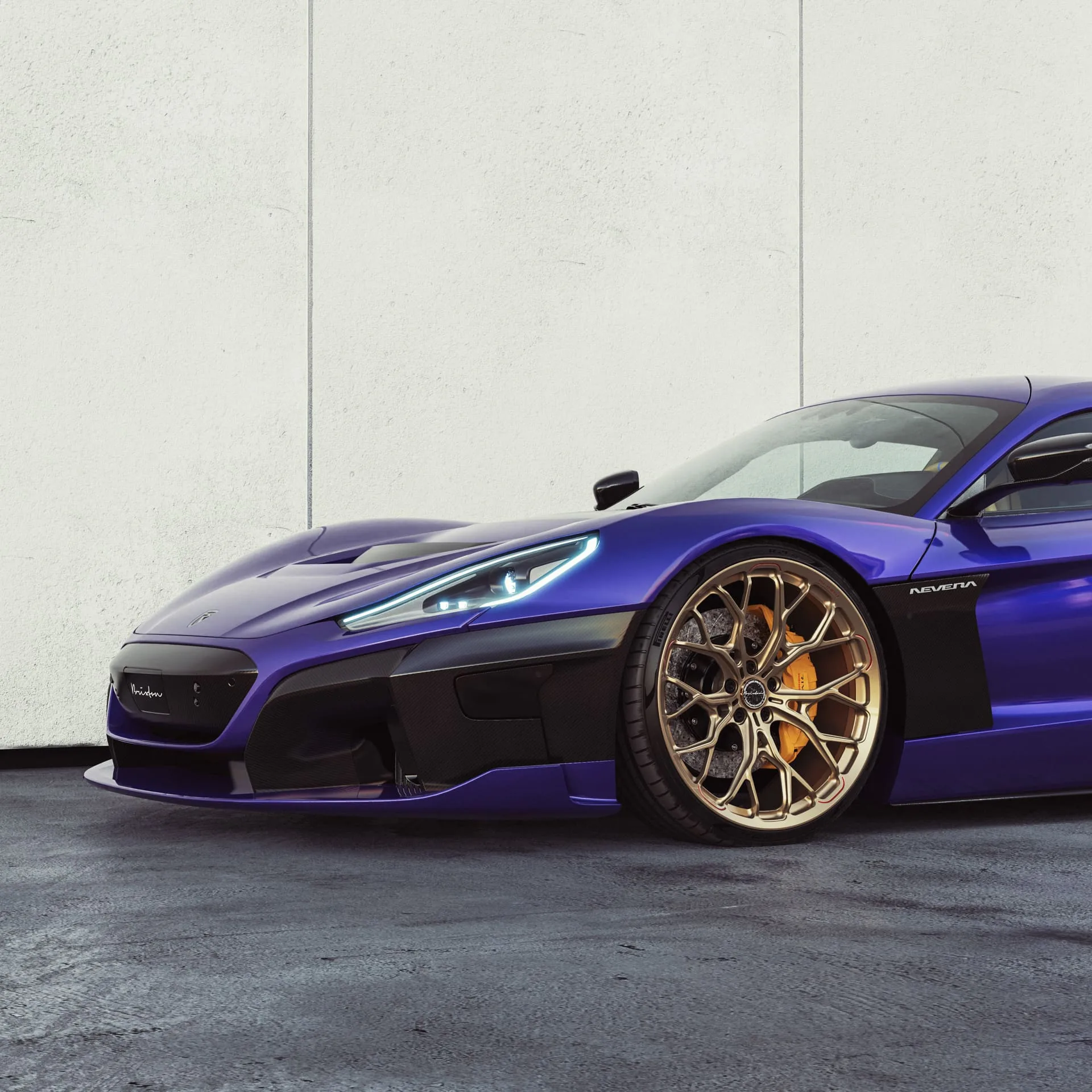 Brixton Forged PF13 RS on Rimac Nevera, photo 7