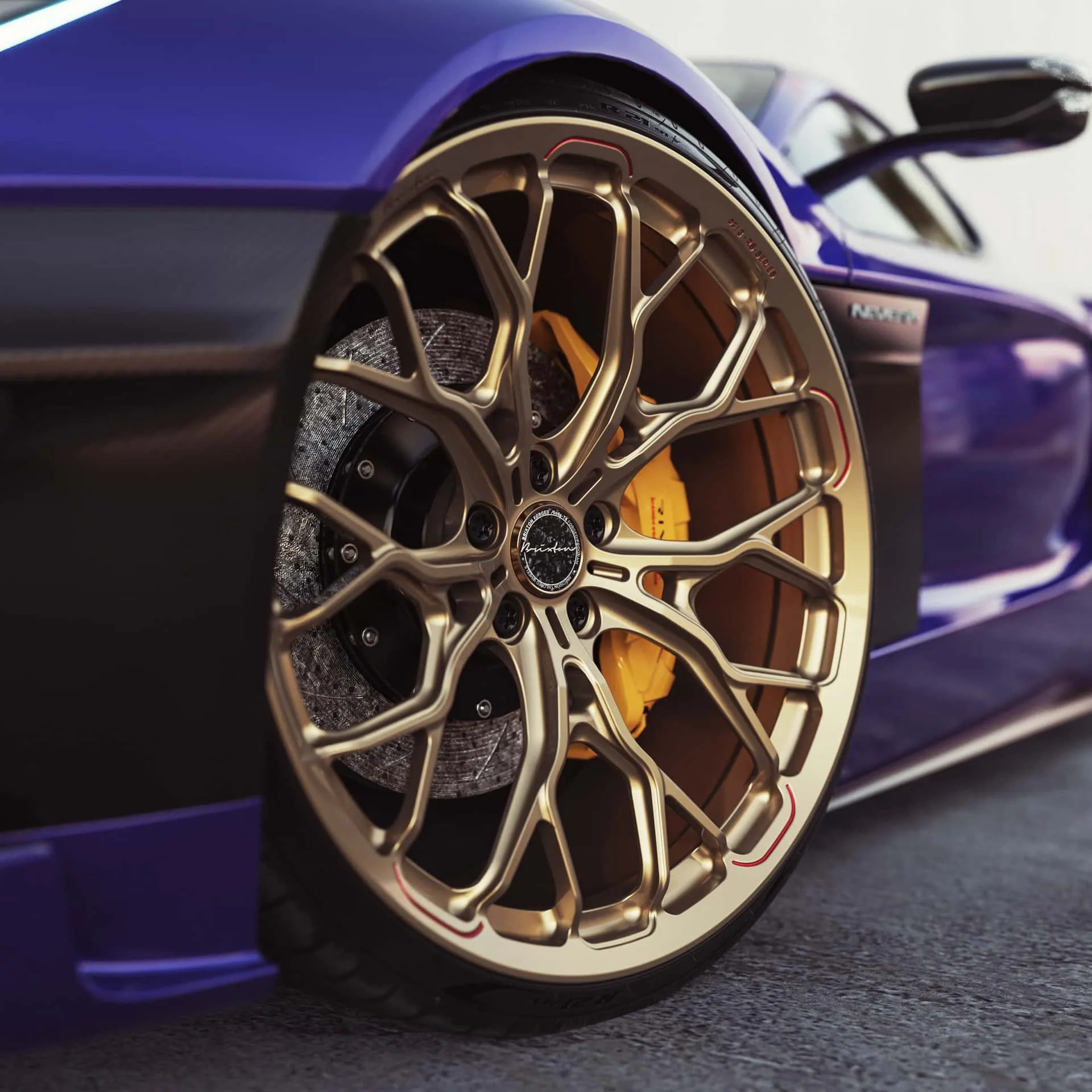 Brixton Forged PF13 RS on Rimac Nevera, photo 2