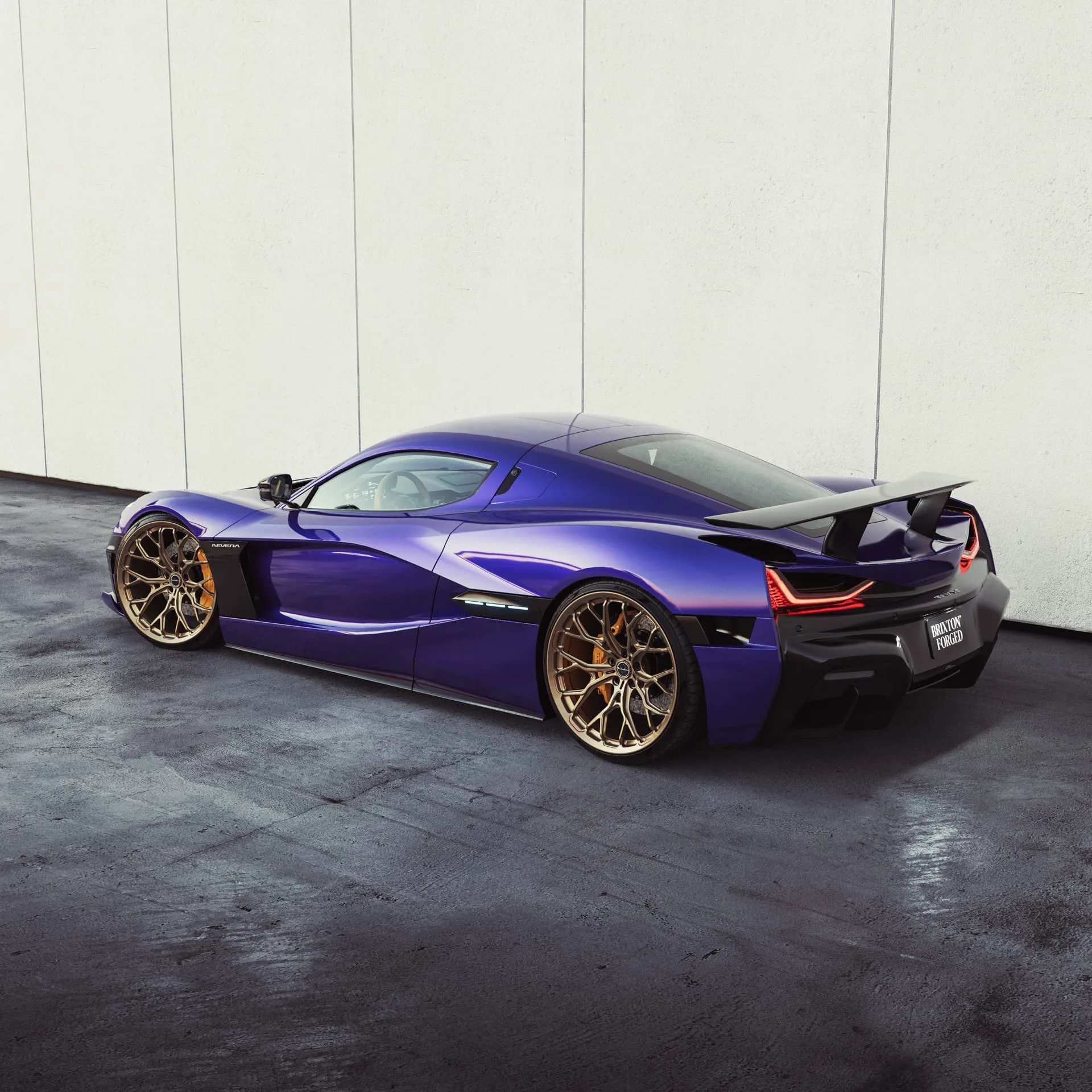 Brixton Forged PF13 RS on Rimac Nevera, photo 3