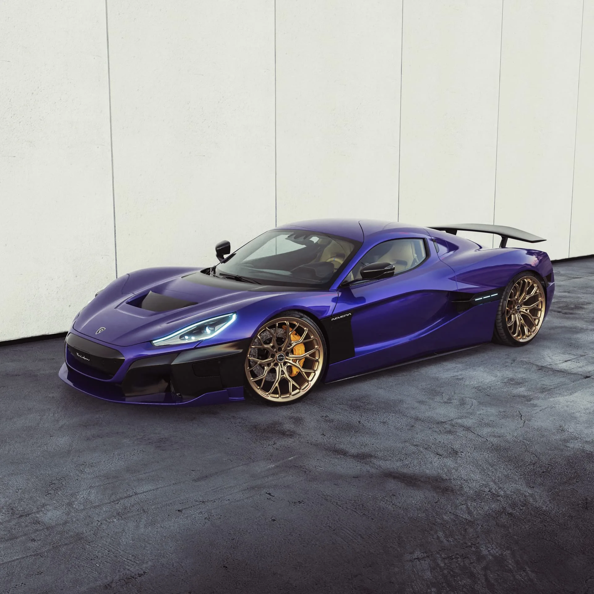 Brixton Forged PF13 RS on Rimac Nevera, photo 10