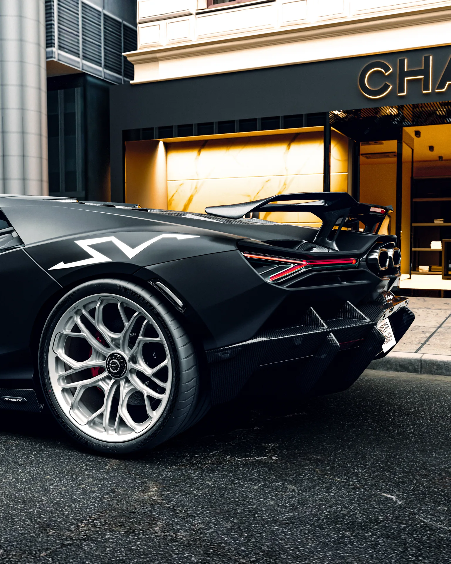 Brixton Forged PF14-RS Monoblock on Lamborghini Revuelto LB744, photo 2