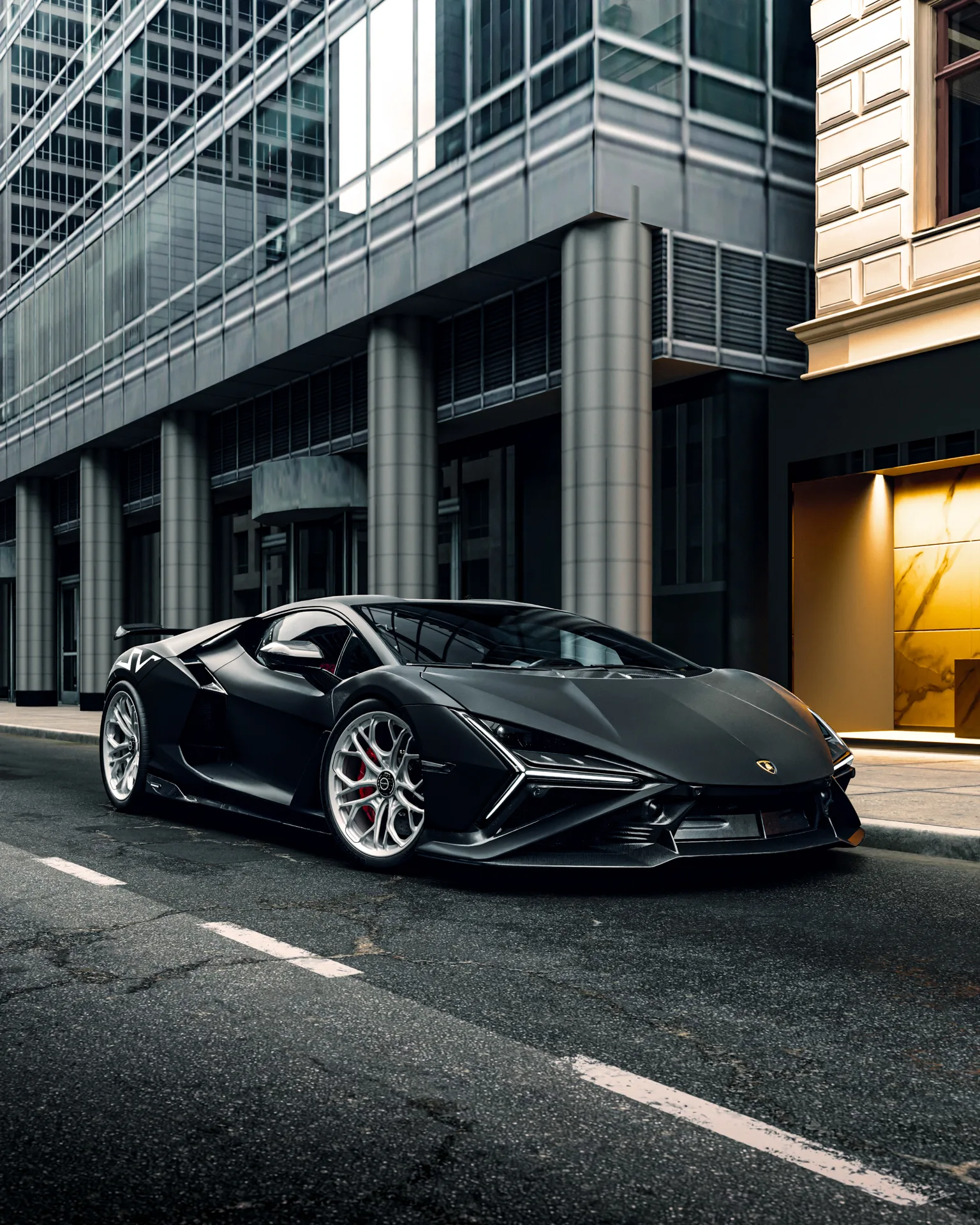 Brixton Forged PF14-RS Monoblock on Lamborghini Revuelto LB744, photo 3