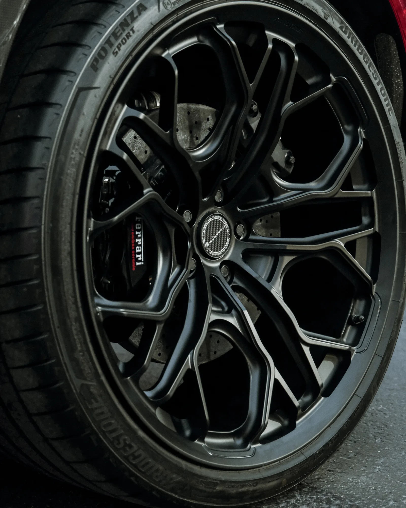 Brixton Forged PF14 RS on Ferrari Purosangue, photo 7