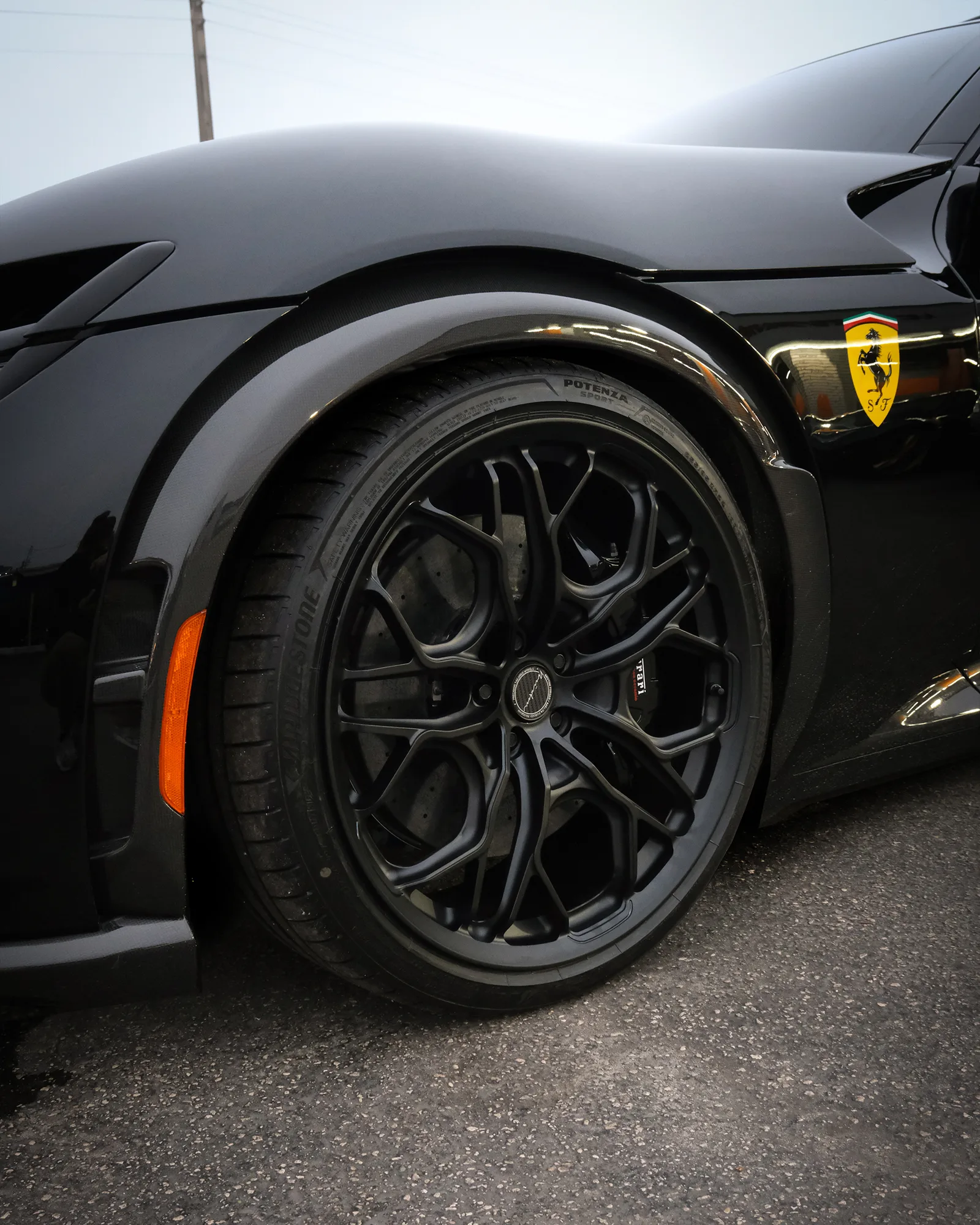 Brixton Forged PF14 RS on Ferrari Purosangue, photo 2