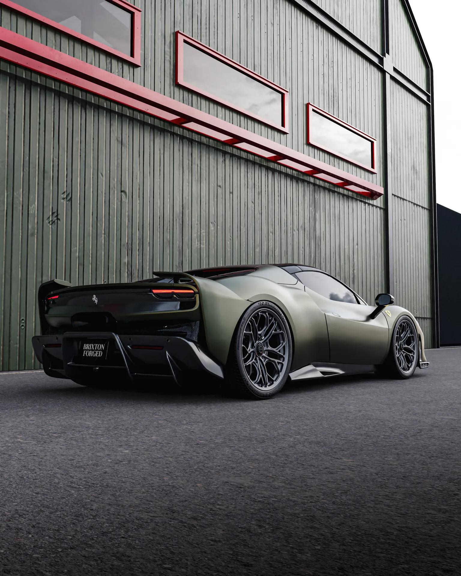 Brixton Forged PF14 RS on Ferrari 296 F171, photo 4