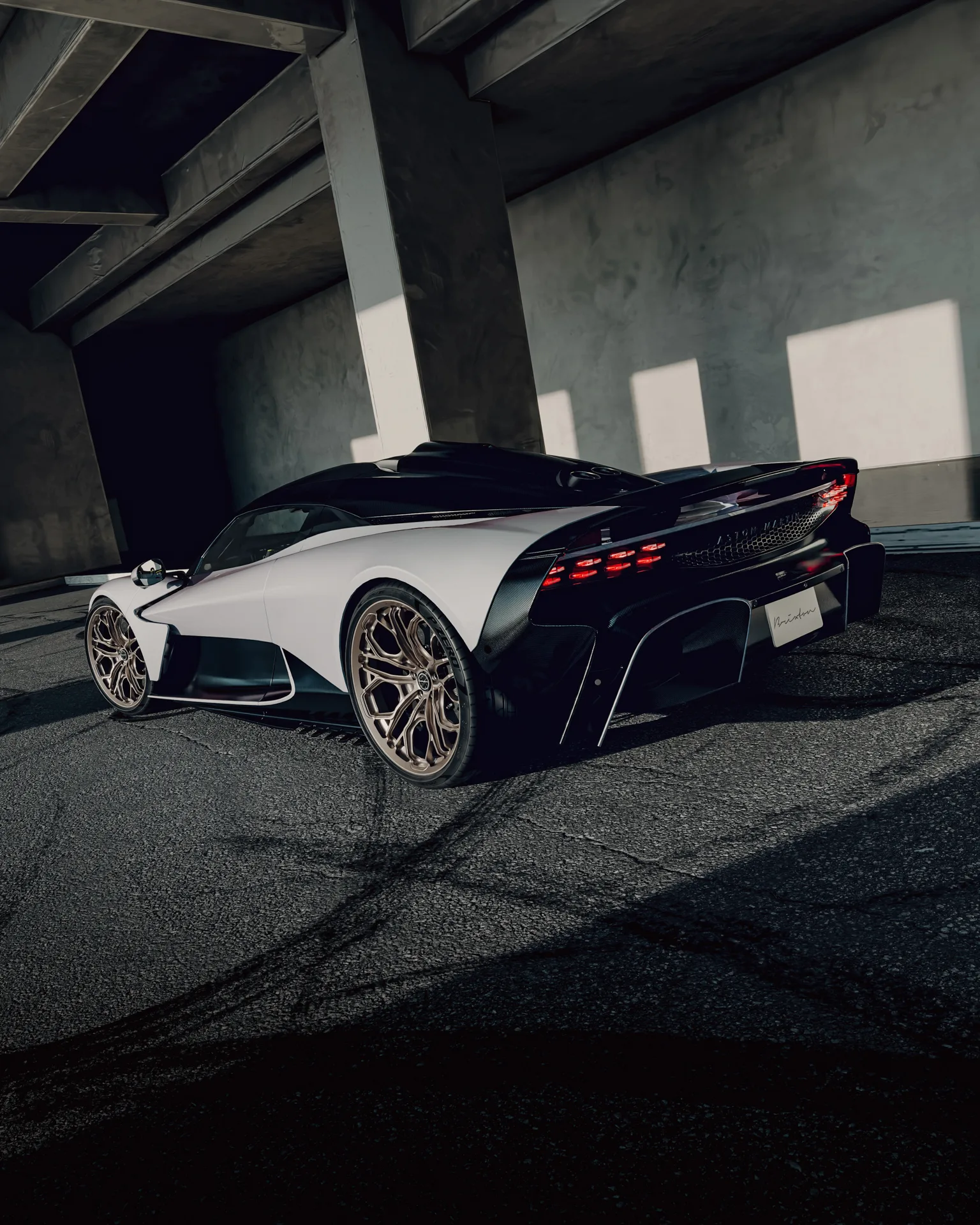Brixton Forged PF14 RS on Aston Martin Valhalla V8 Hybrid, photo 5