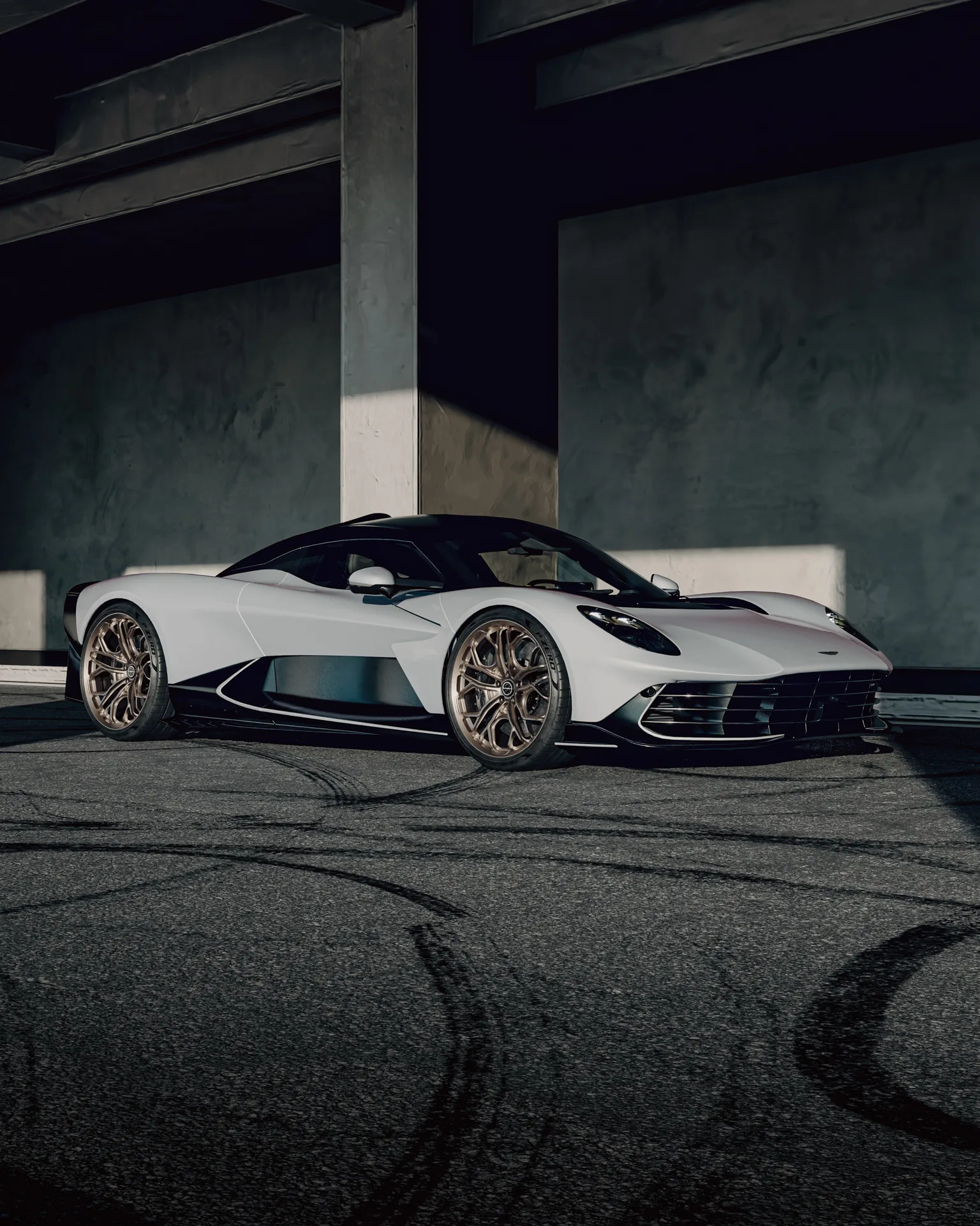 Brixton Forged PF14 RS on Aston Martin Valhalla V8 Hybrid, photo 6