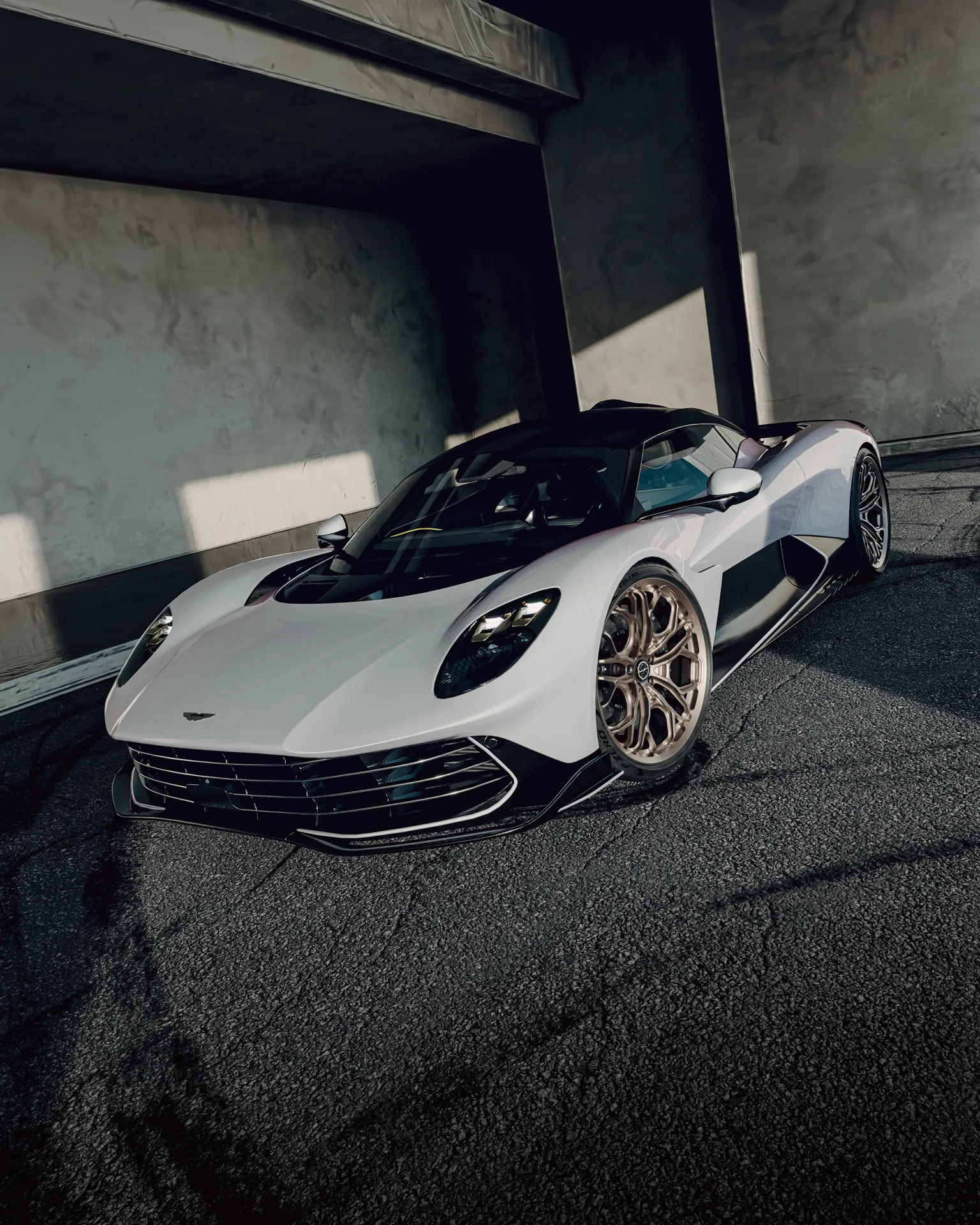 Brixton Forged PF14 RS on Aston Martin Valhalla V8 Hybrid