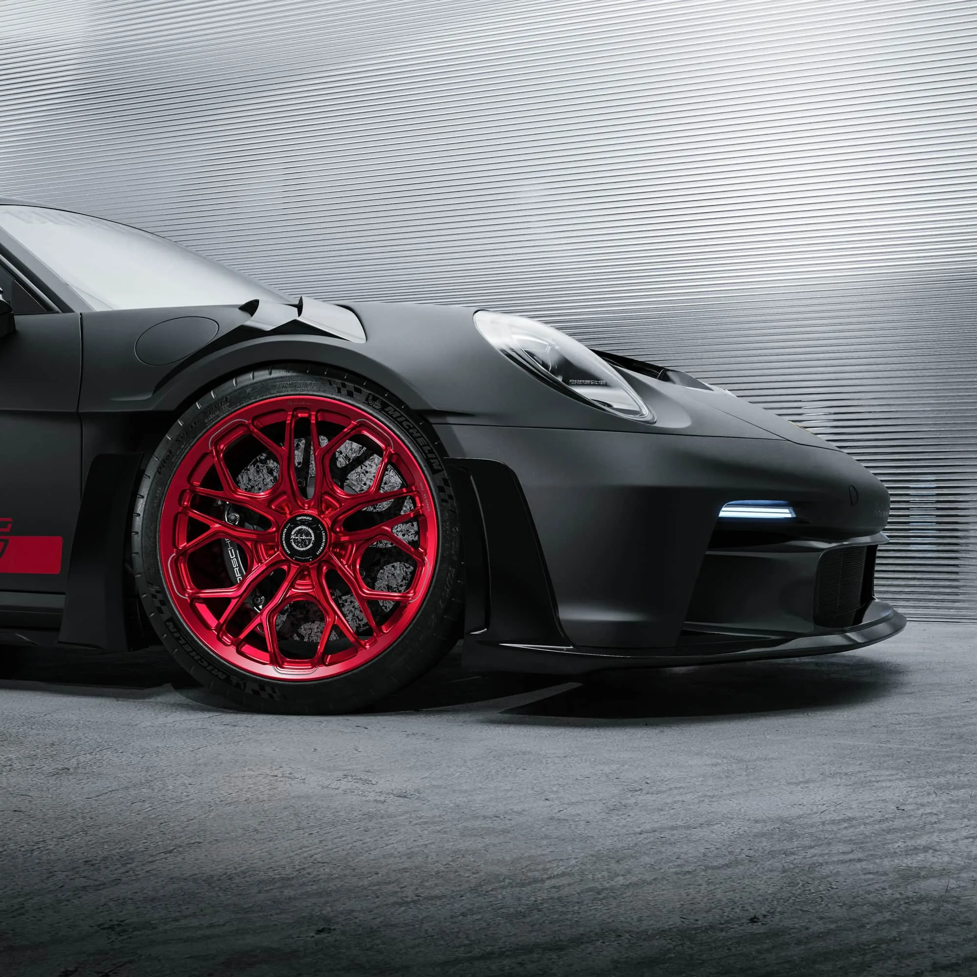Brixton Forged PF14RS Monoblock on Porsche 911 992.1, photo 6