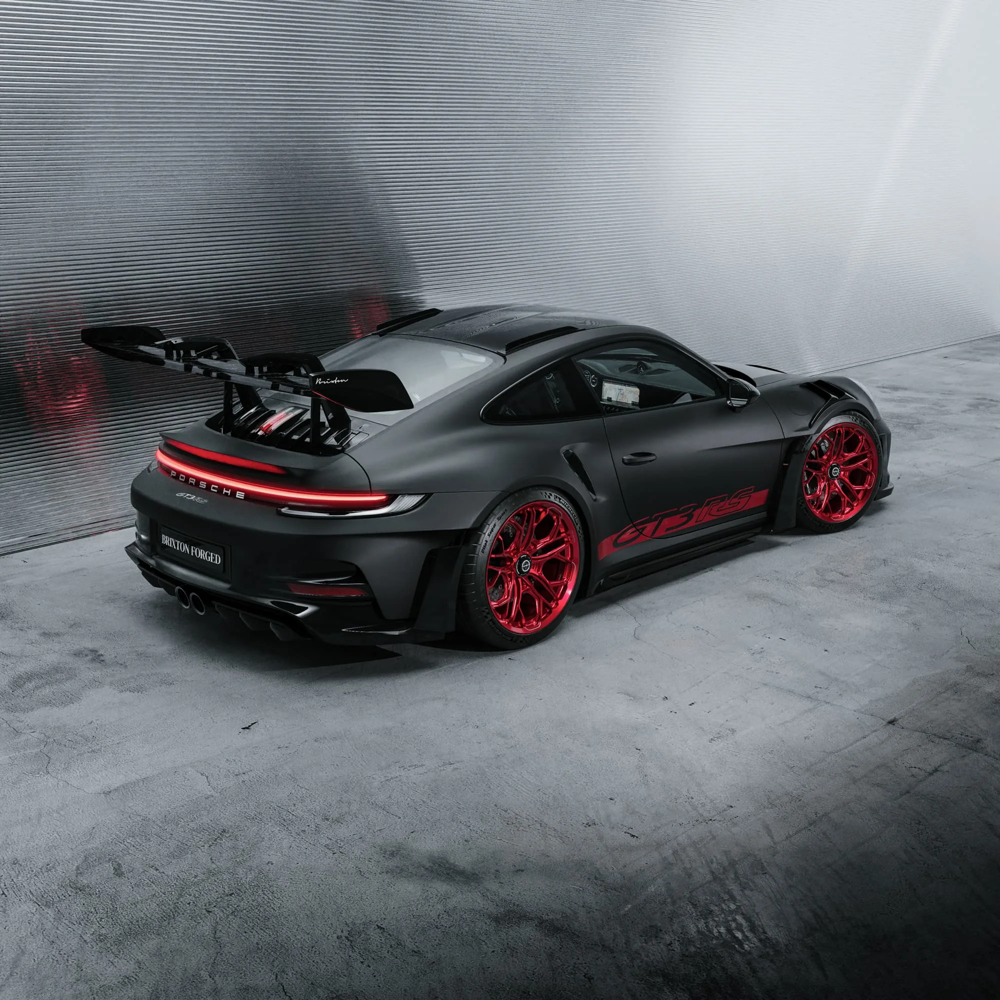 Brixton Forged PF14RS Monoblock on Porsche 911 992.1