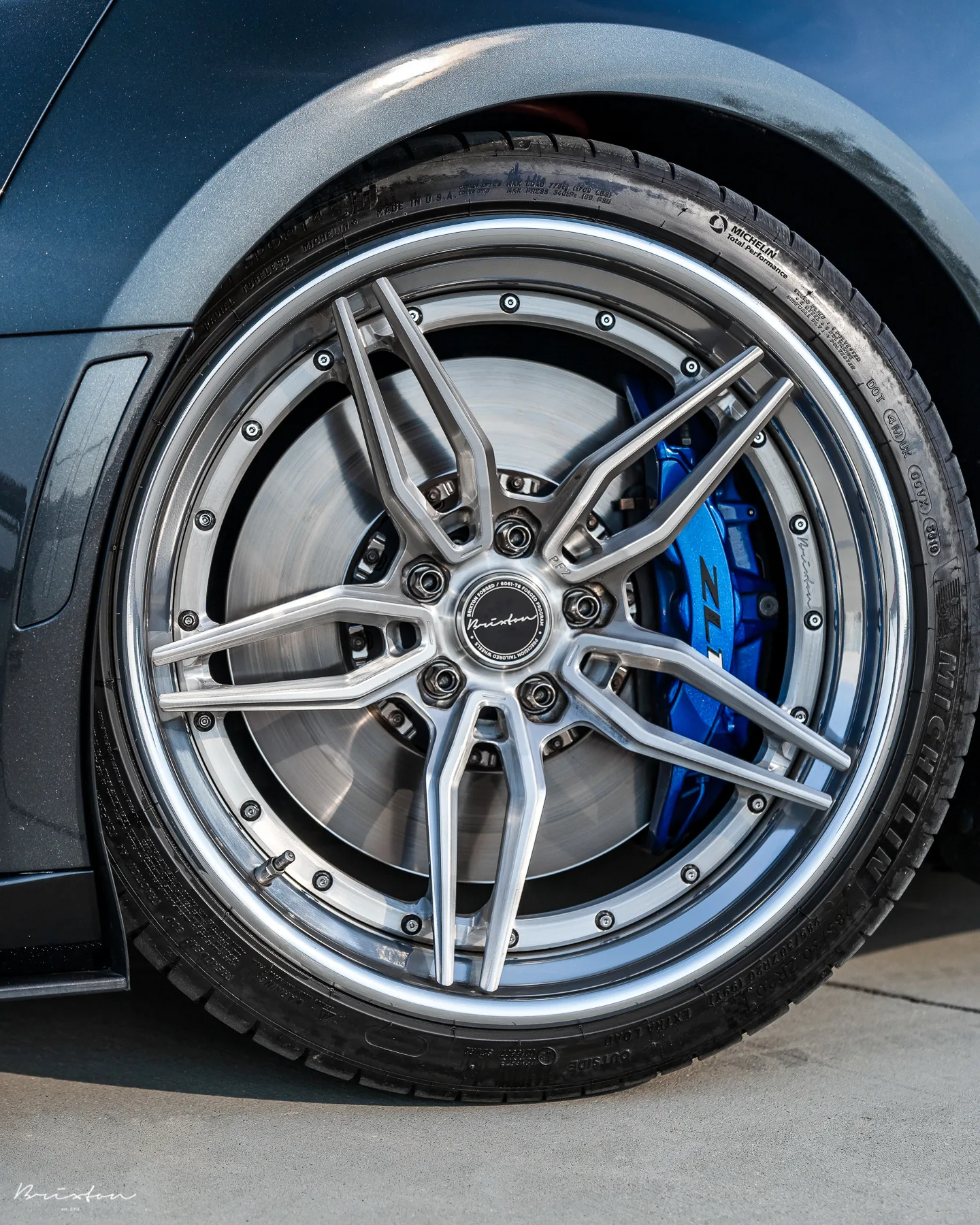 Brixton Forged PF2 Targa Series on Chevrolet Camaro Sixth Generation (2016-24), photo 2