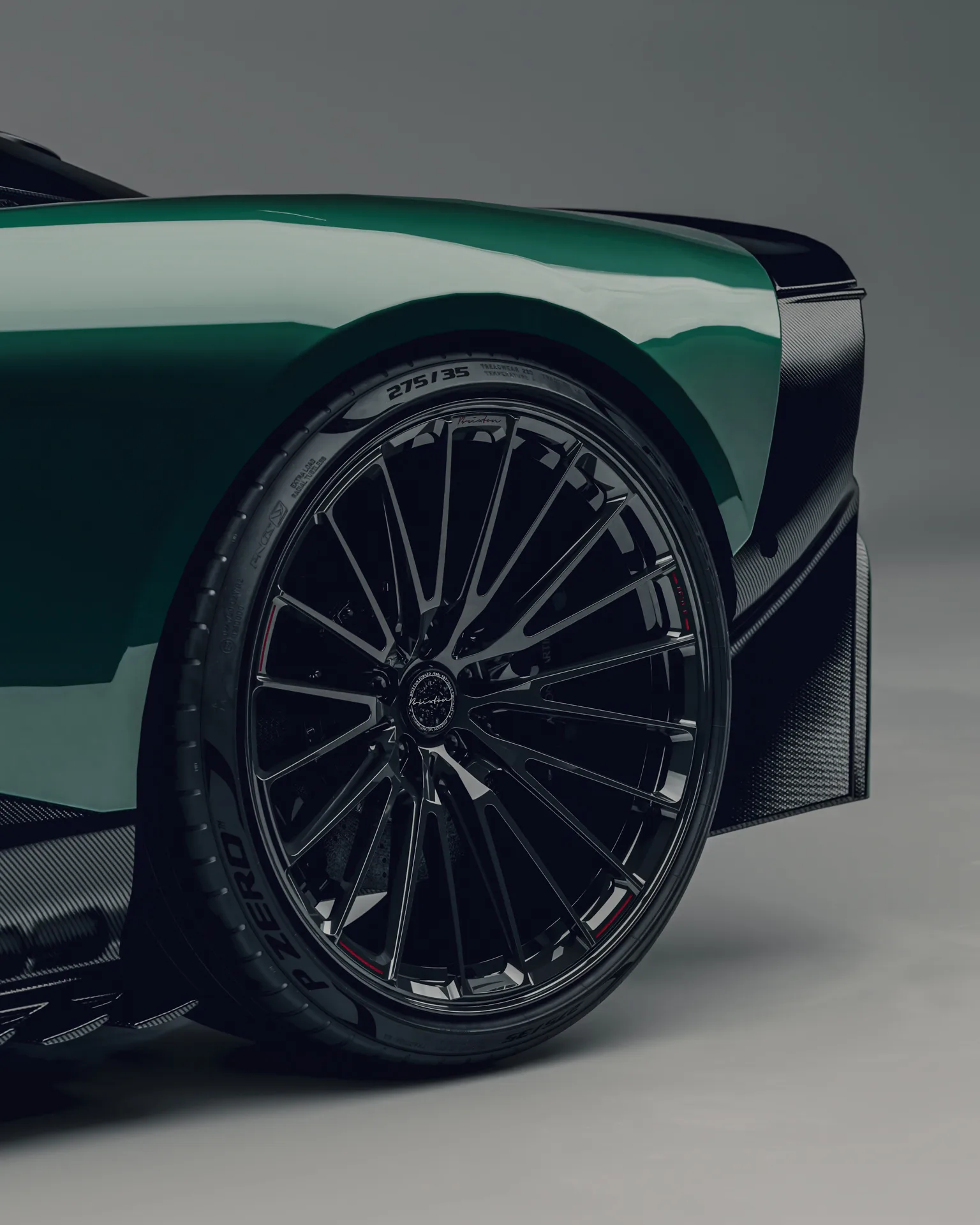 Brixton Forged PF20-R on Aston Martin Valhalla V8 Hybrid, photo 2